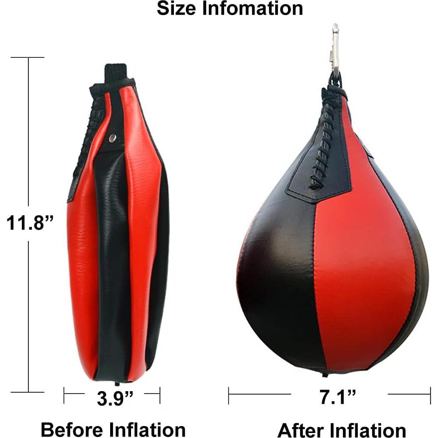 Conjunto Speedbag Boxeo YCYU con Soporte y Bomba Infladora