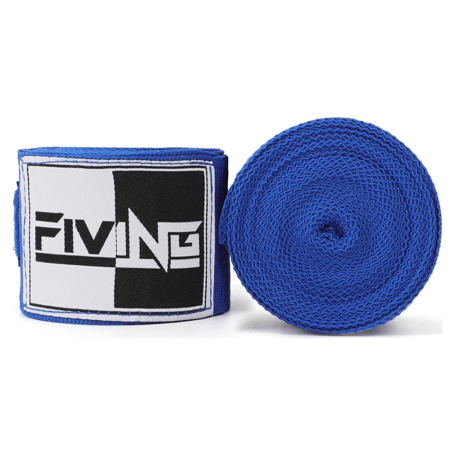 Envolturas de Mano de Boxeo FIVING 450 cm Unisex Azul