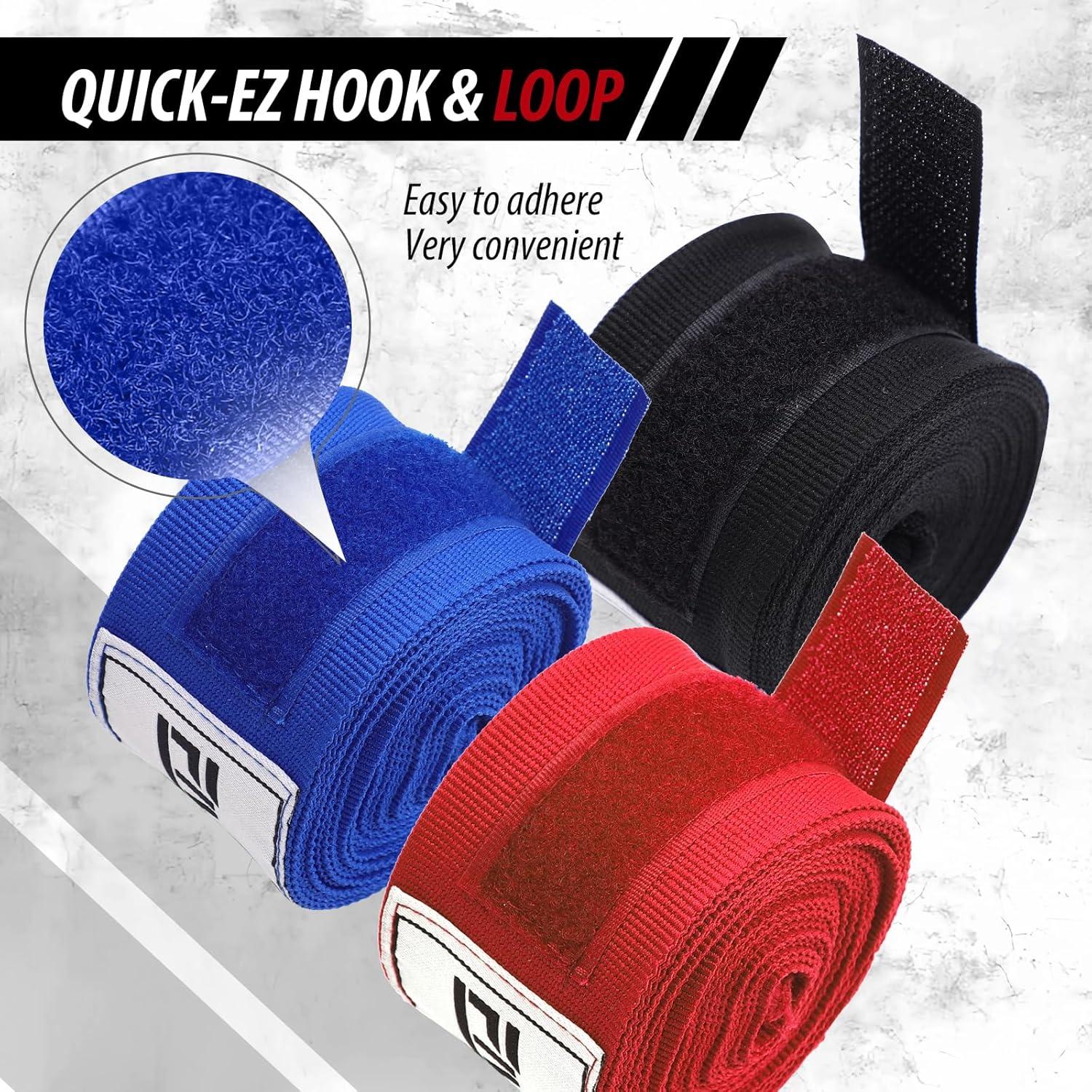 Envolturas de Mano de Boxeo FIVING 450 cm Unisex Azul