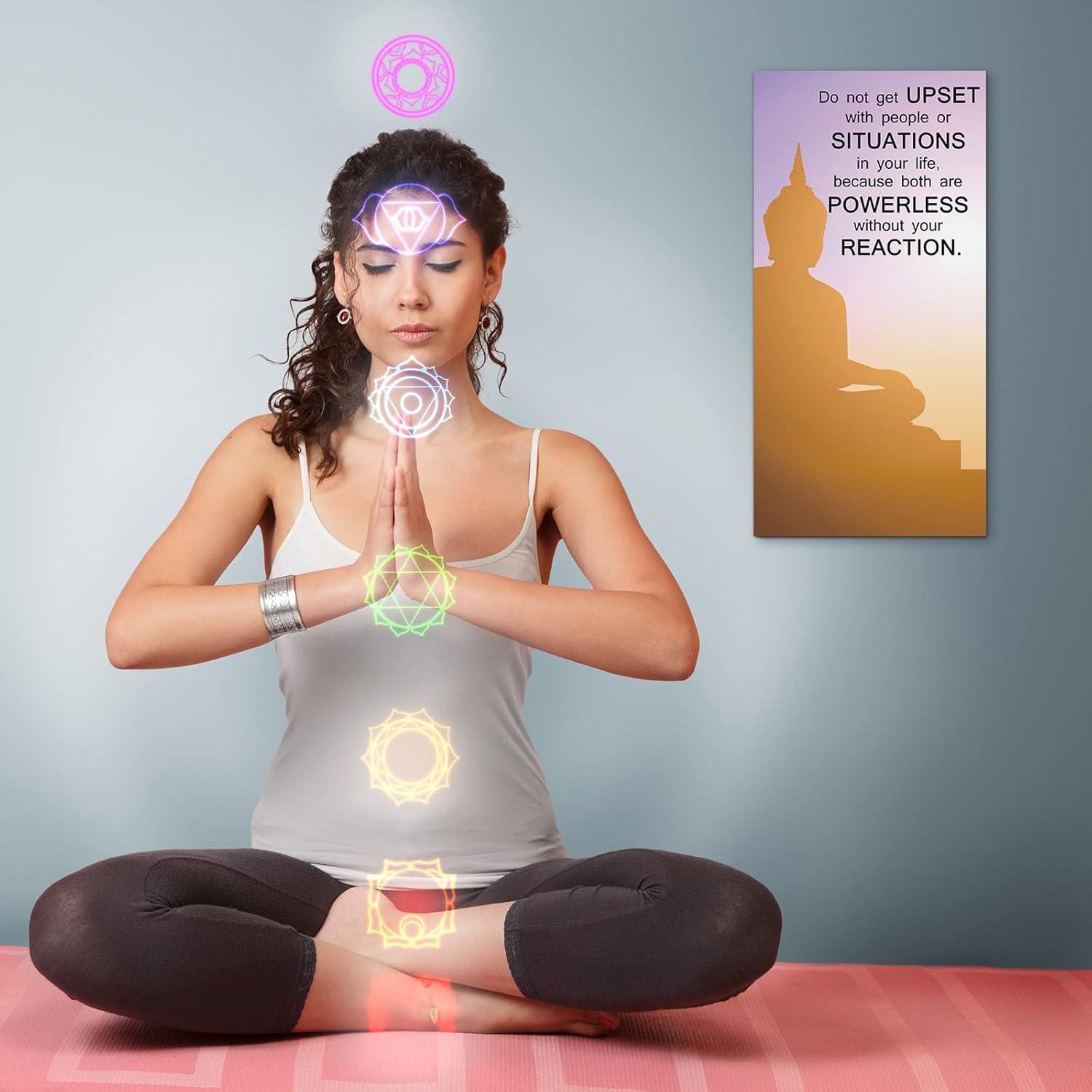 Decoración de Pared Zen Blulu 2 Piezas Citas Inspiradoras