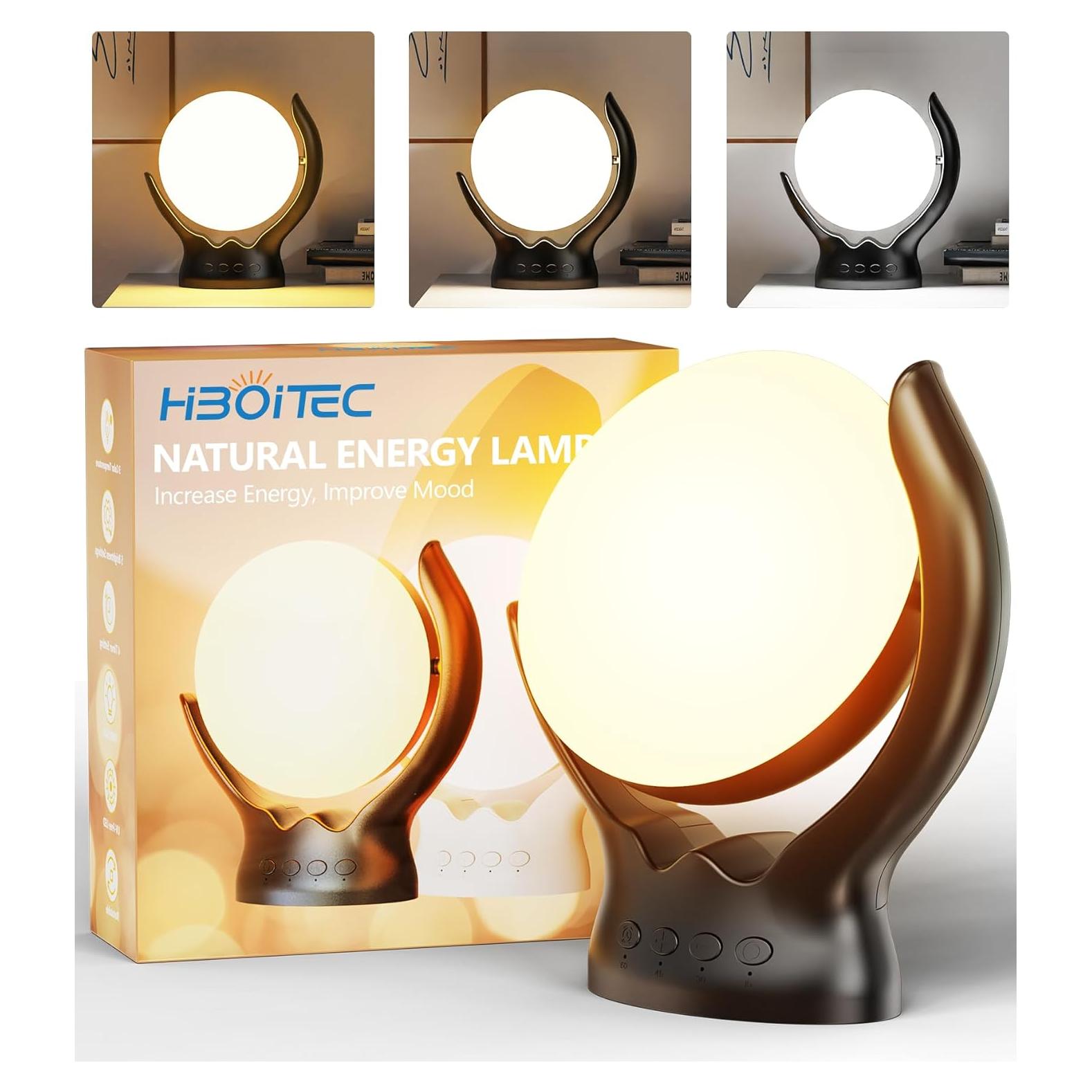 Lámpara de Terapia de Luz HIBOITEC 10000 Lux Ajustable