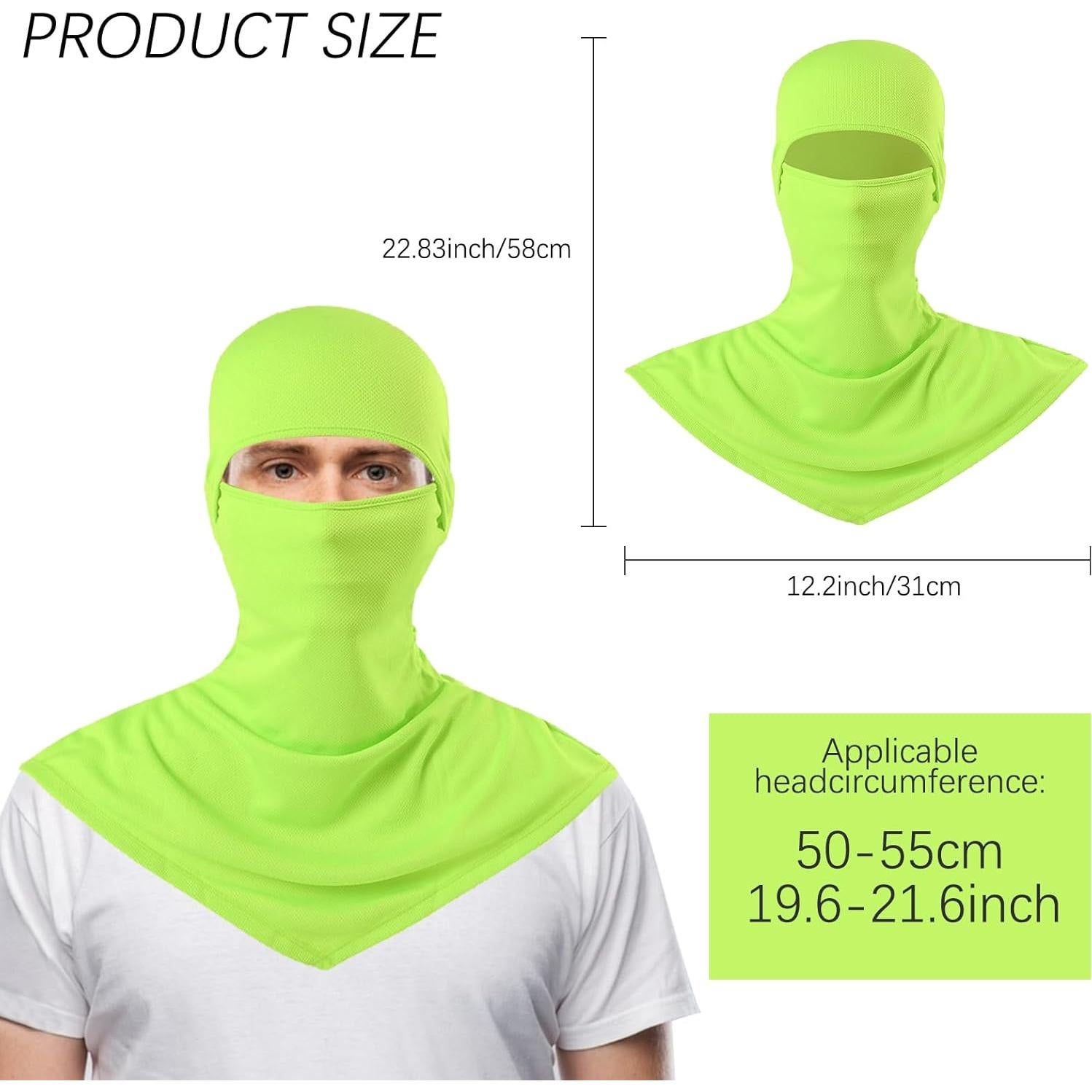 Máscara Balaclava UV Transpirable para Hombres y Mujeres