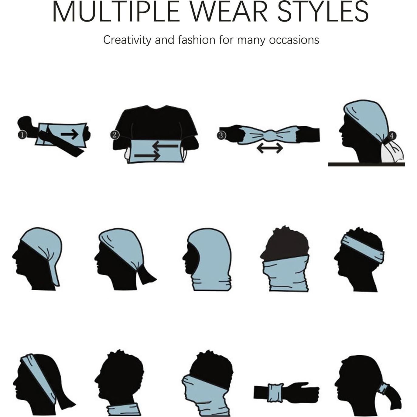 Máscara Balaclava UV Transpirable para Hombres y Mujeres