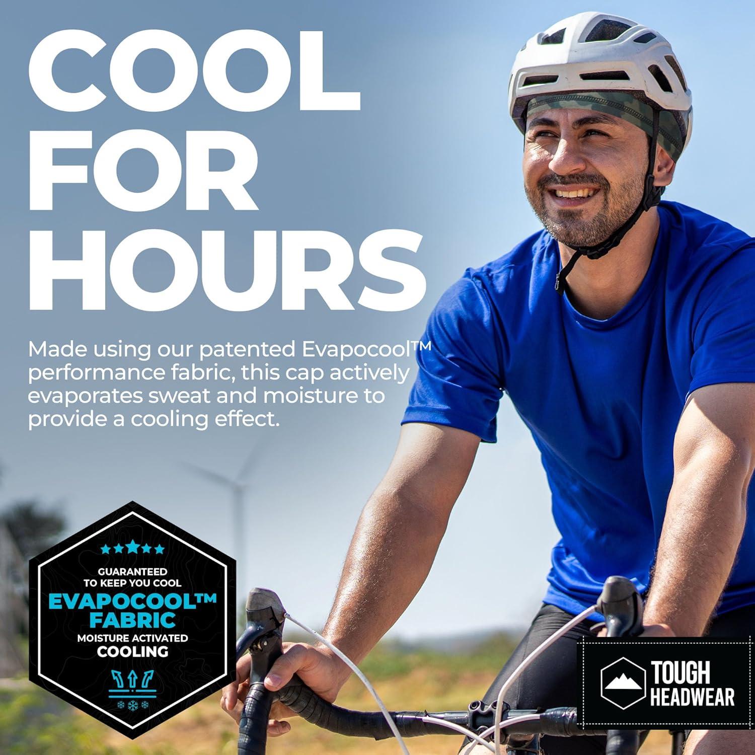 Forro de Casco de Enfriamiento Tough Headwear Camo Militar