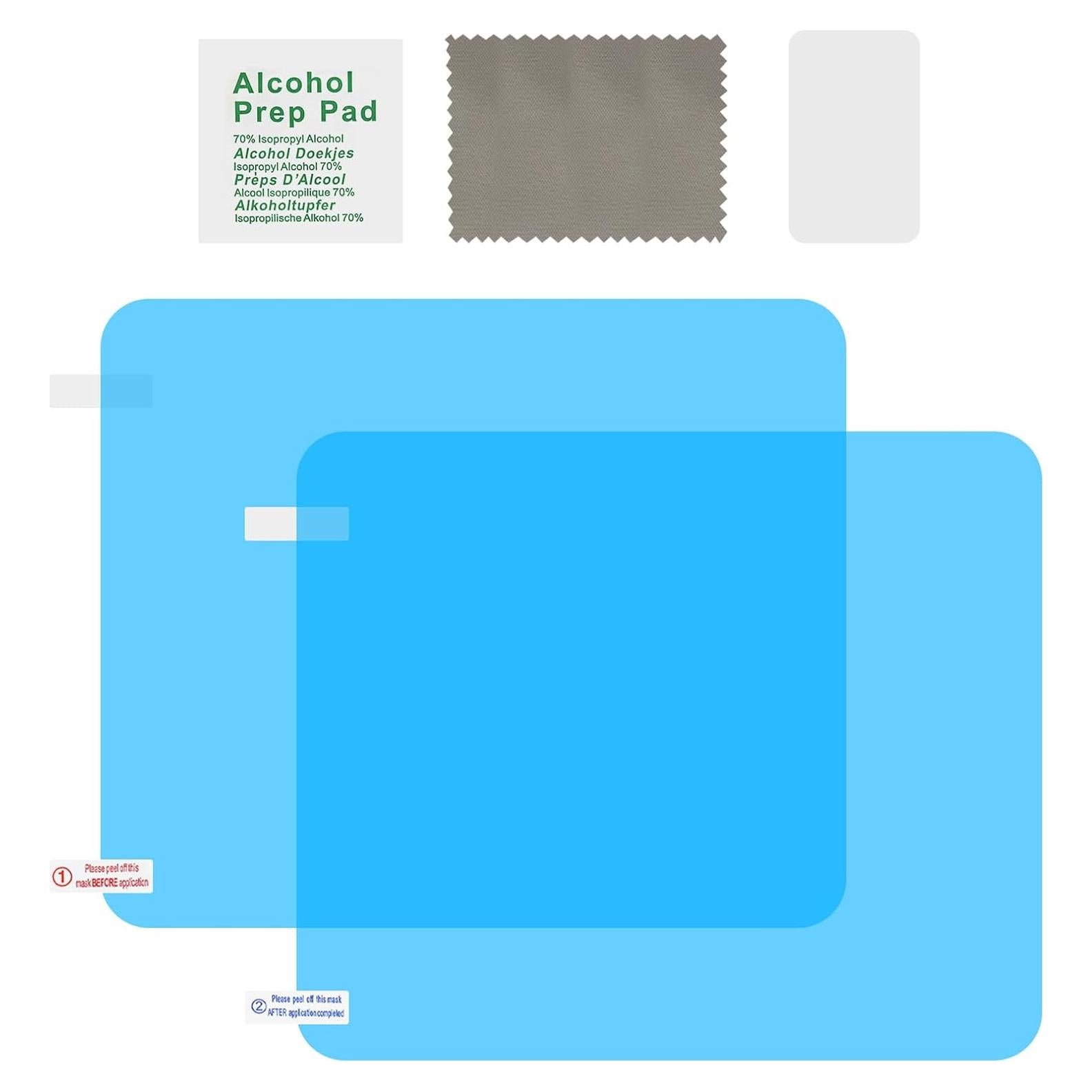 Película Anti-empañante Ygmylandbb para Espejos 200x175mm 2Pcs