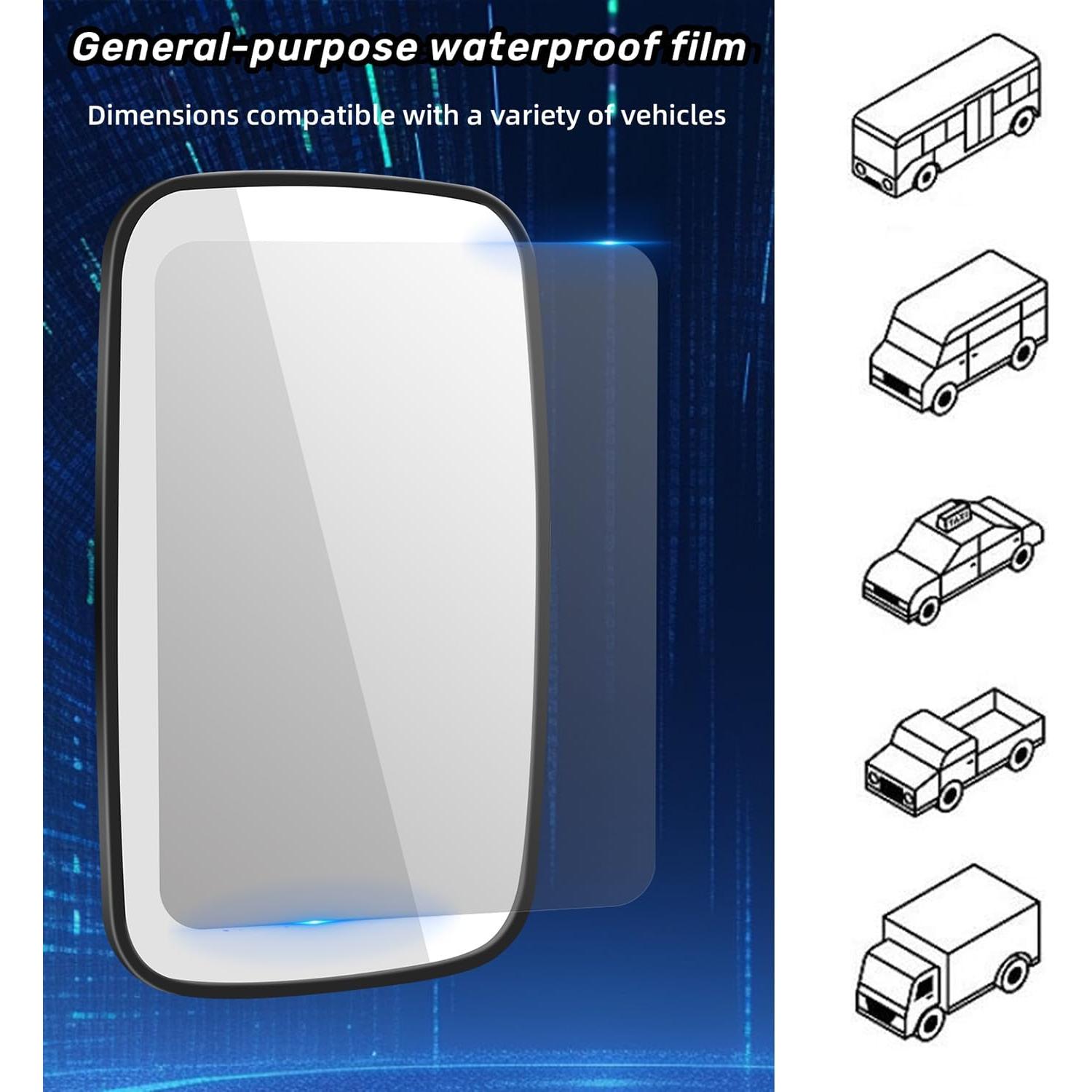 Película Anti-empañante Ygmylandbb para Espejos 200x175mm 2Pcs