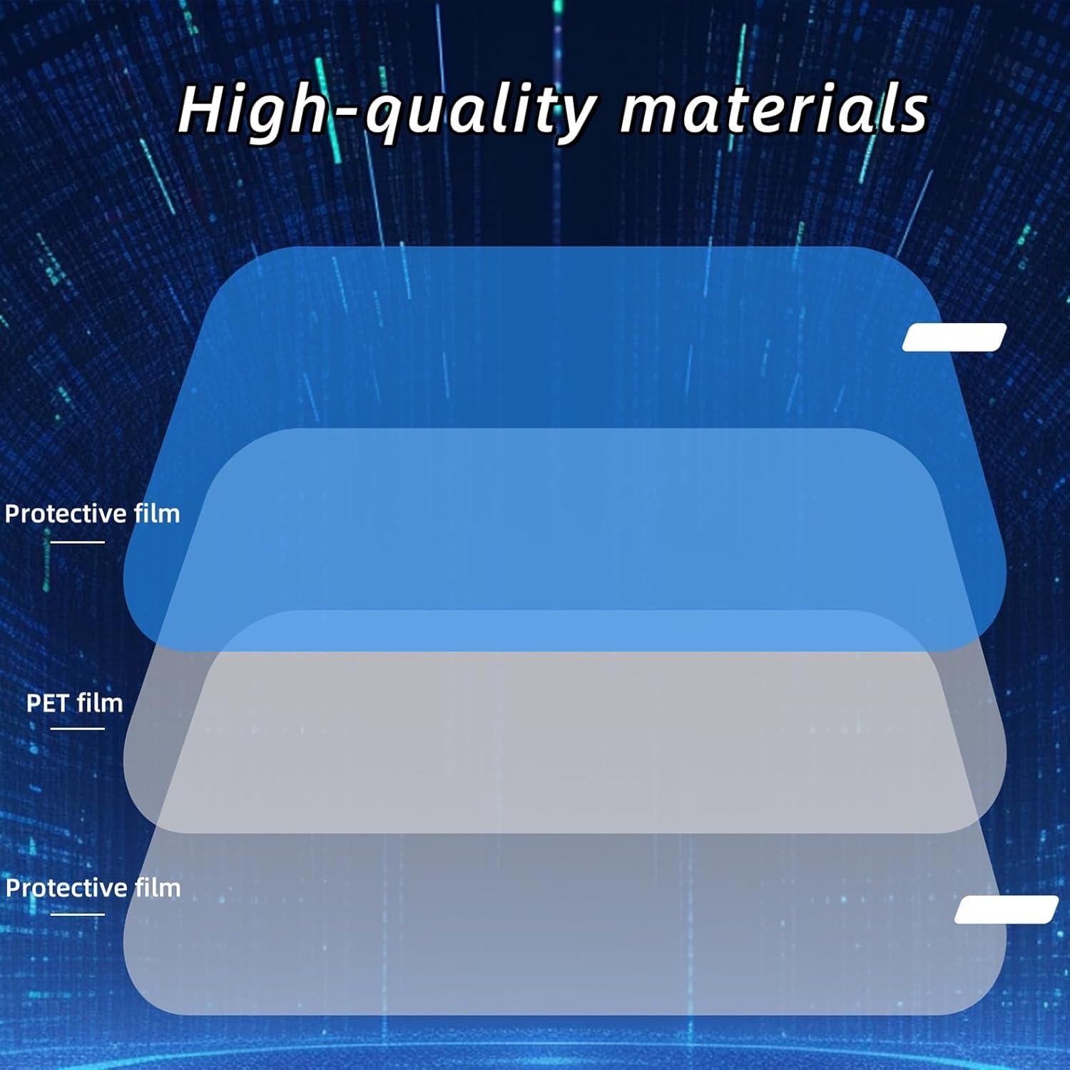 Película Anti-empañante Ygmylandbb para Espejos 200x175mm 2Pcs