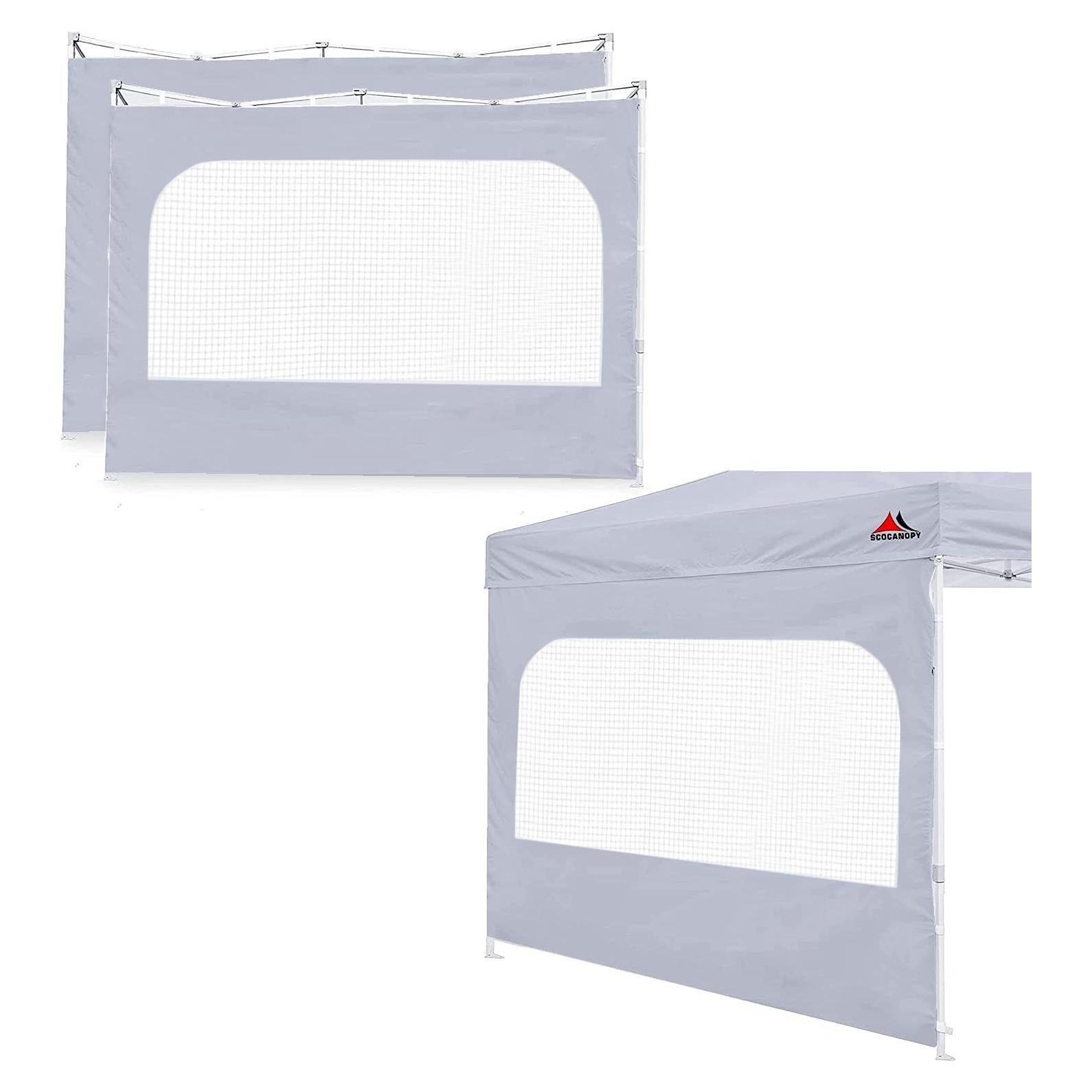 Pared Lateral para Carpa 10x10 SCOCANOPY con Ventana Malla