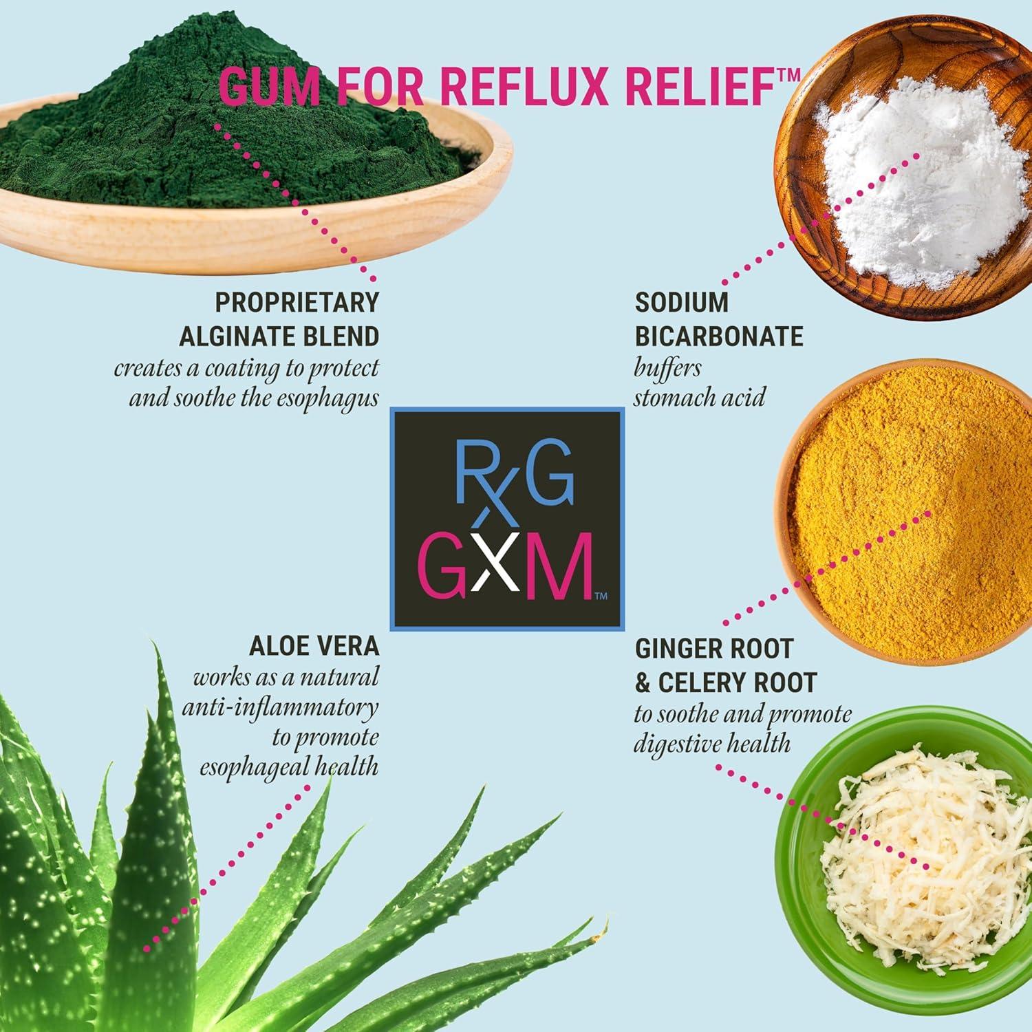 Chicle Funcional Reflux Gourmet Berry Soothe 30 Unidades