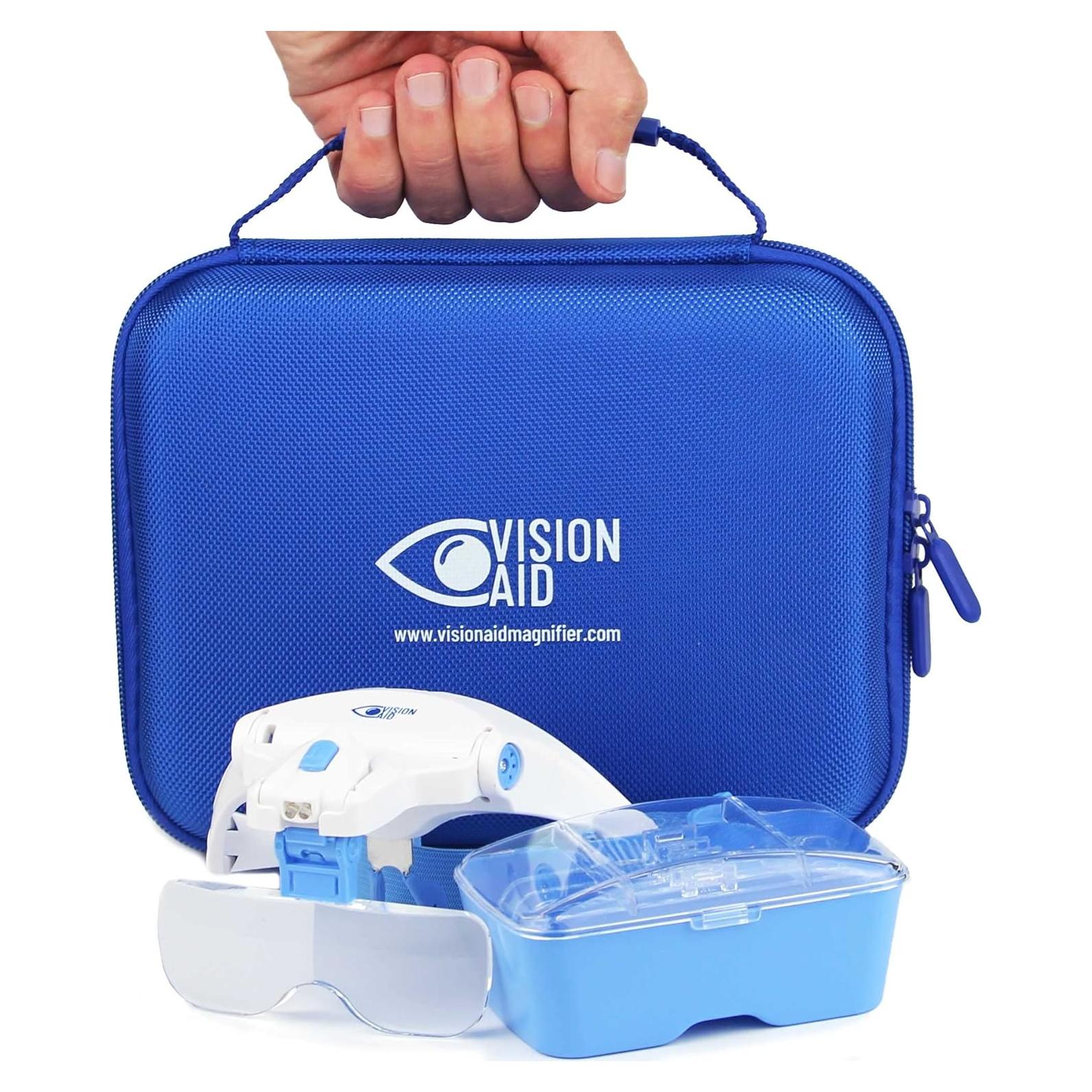 Gafas de Aumento Vision Aid VA1 con Luz LED y 5 Lentes