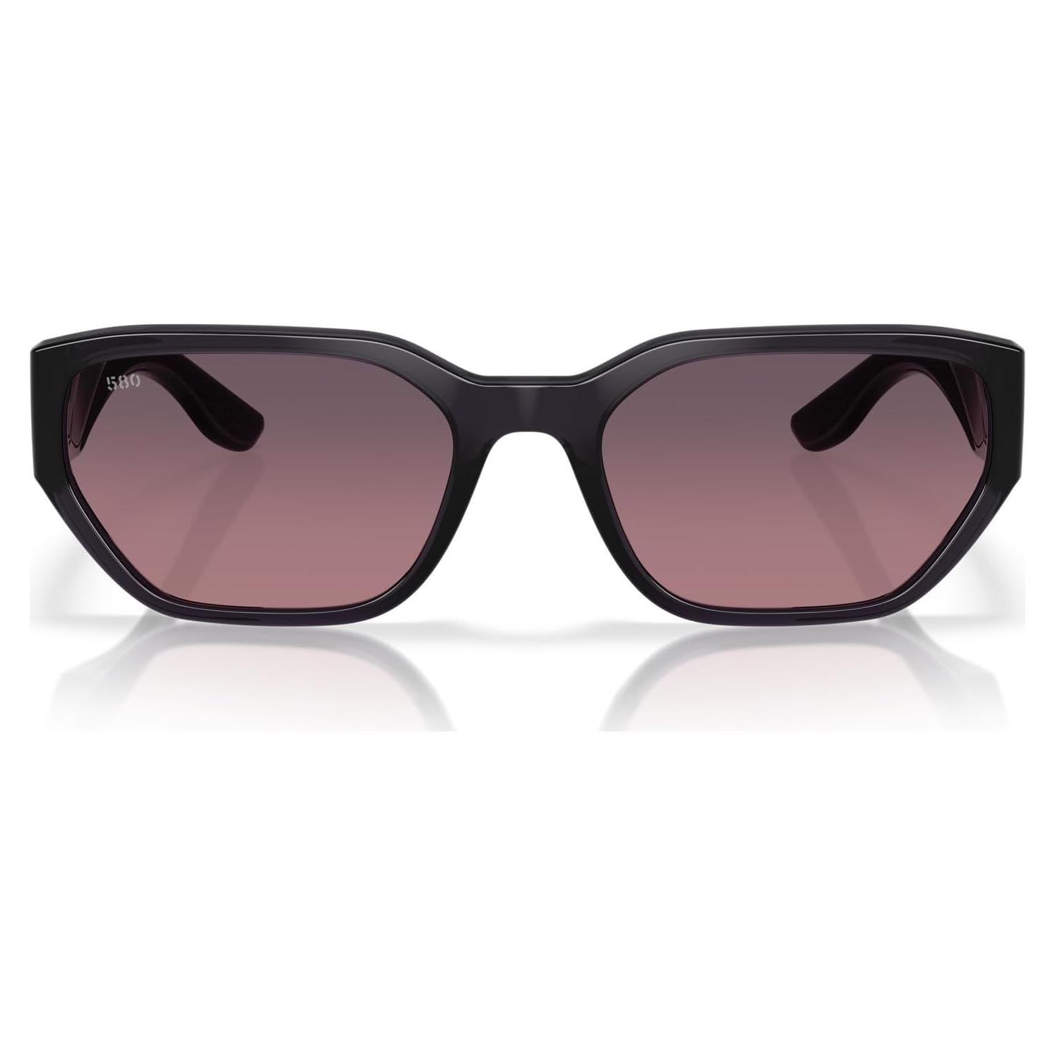 Gafas de sol unisex Costa Del Mar Clemente 580G púrpura rosa