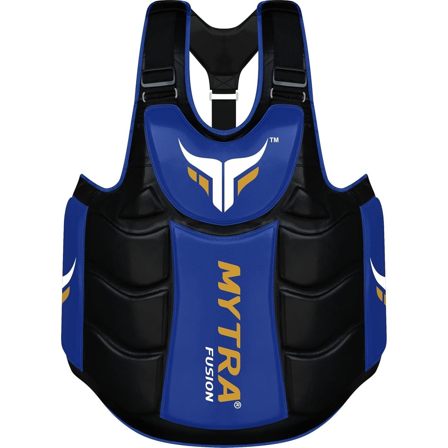 Protector Corporal de Boxeo Mytra Fusion Ajustable Adulto Azul Negro