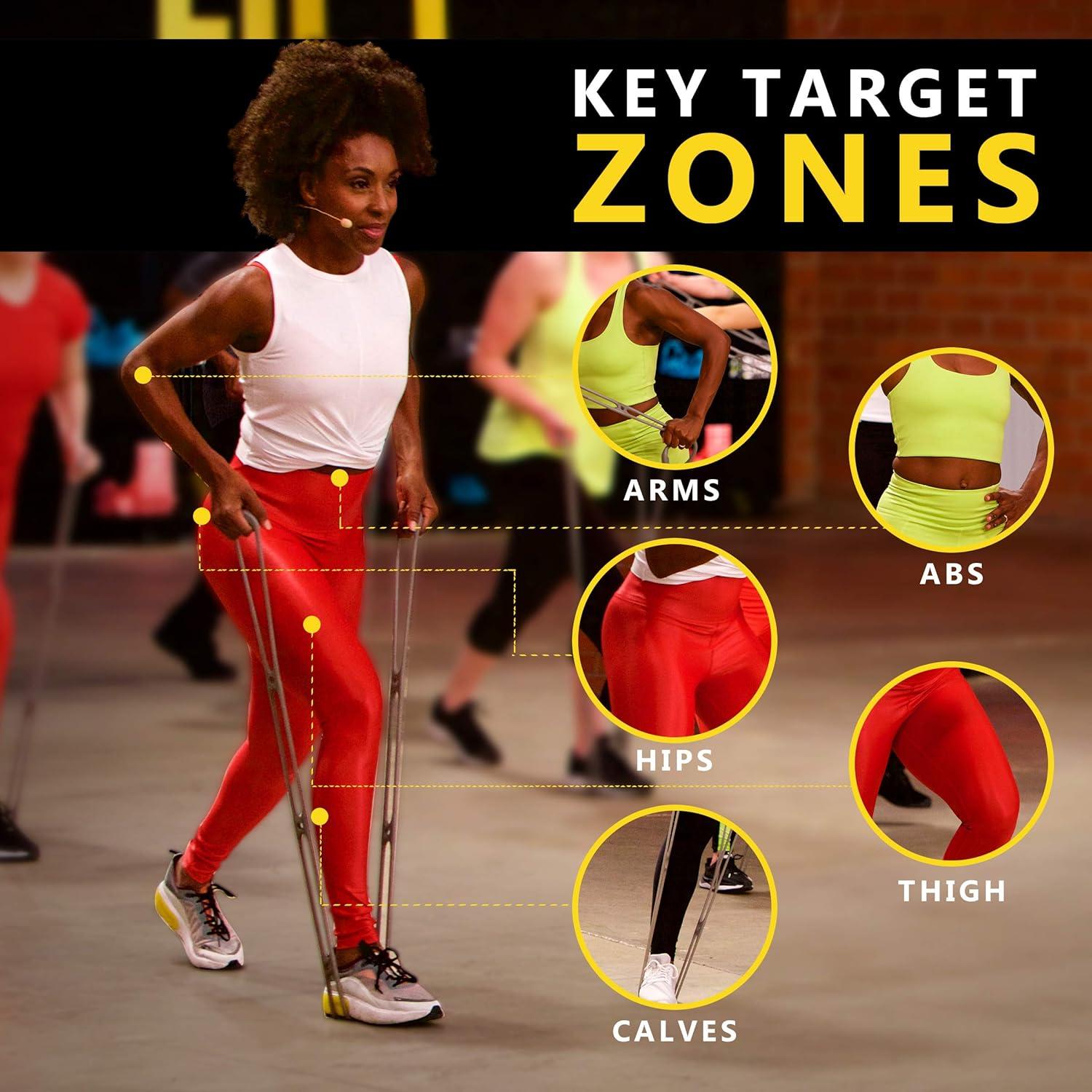 Banda de Resistencia Ajustable Walk at Home 7 Anillos Negro