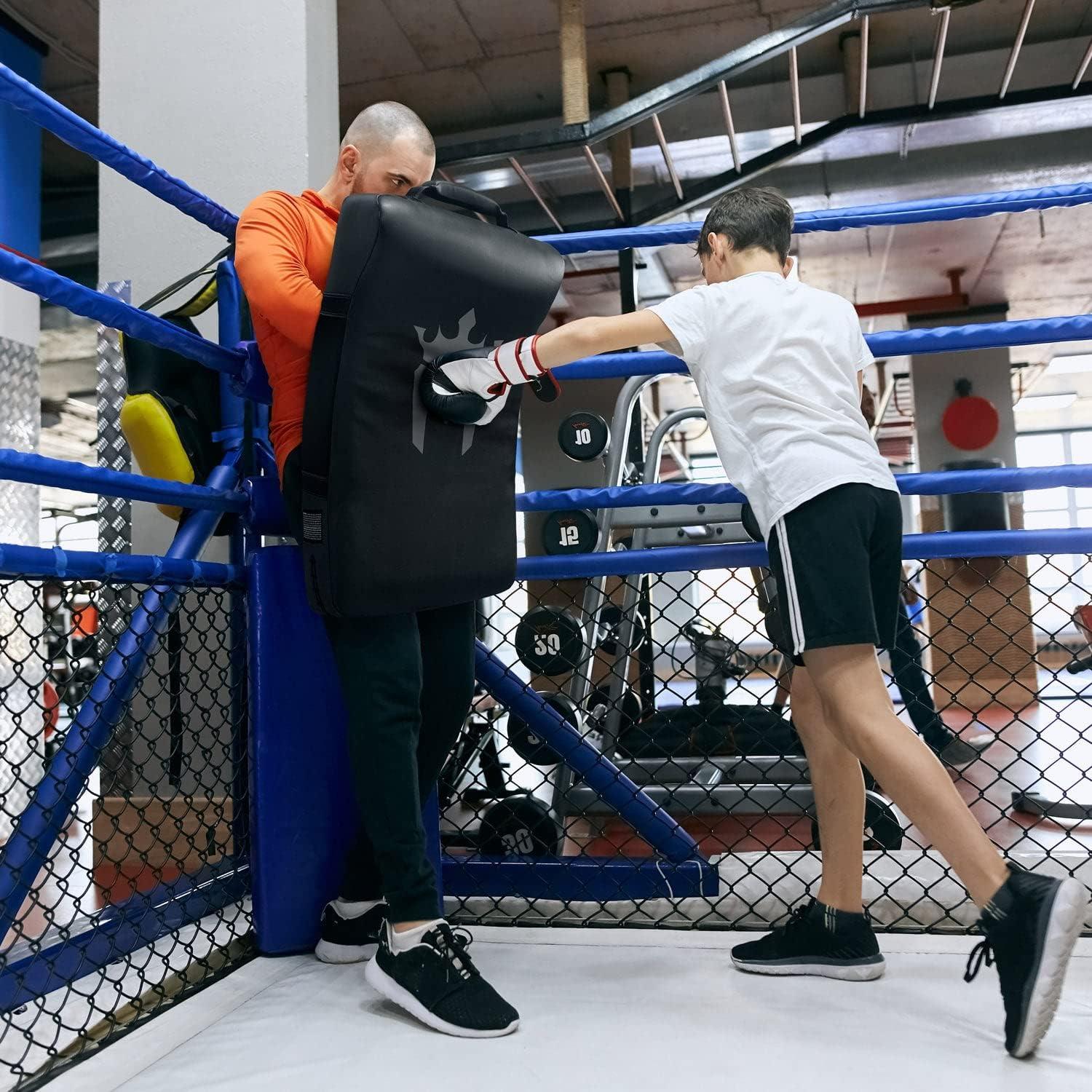 Escudo de Golpe Meister Armor XL para MMA y Boxeo - Negro