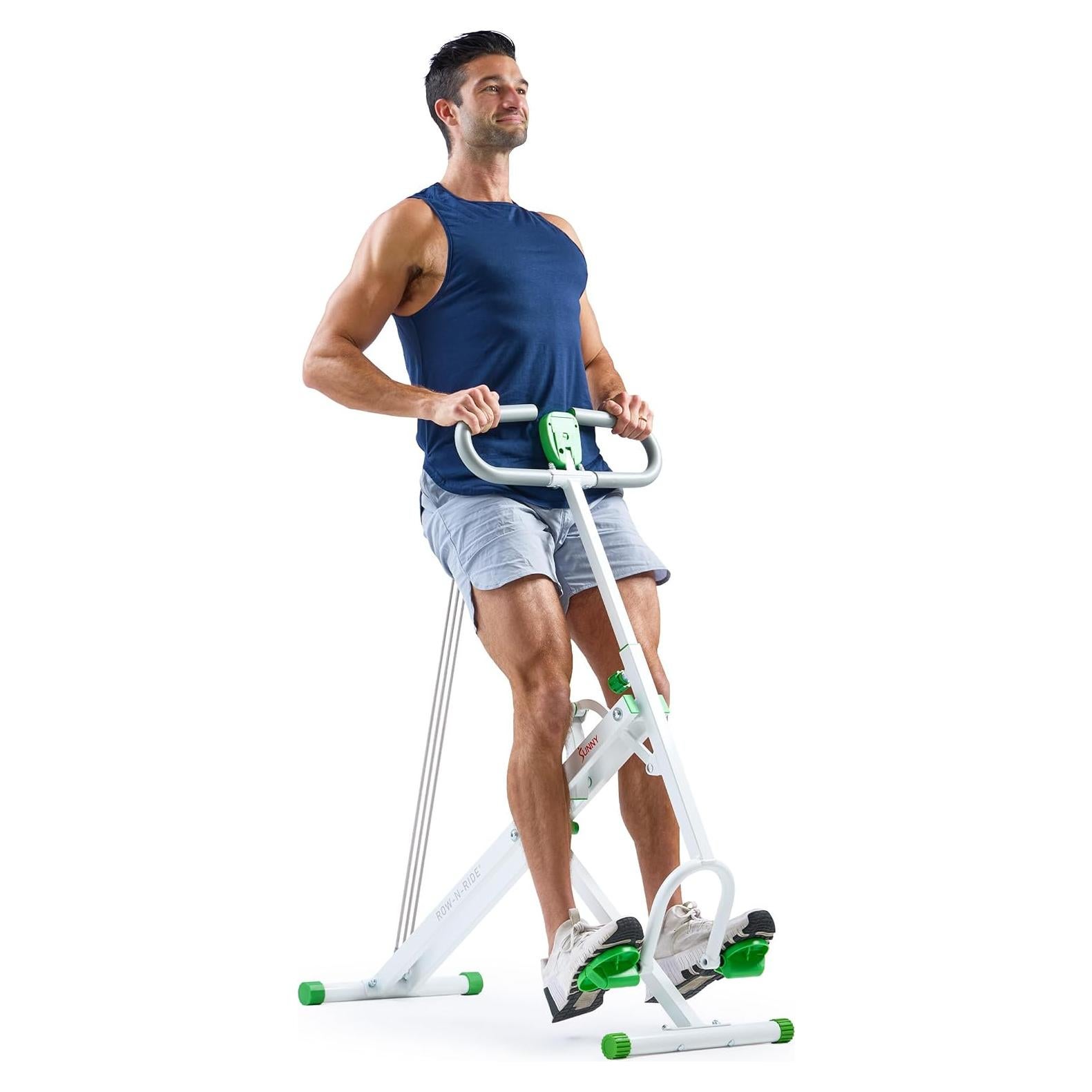 Entrenador de Glúteos y Piernas Sunny Health Row-N-Ride