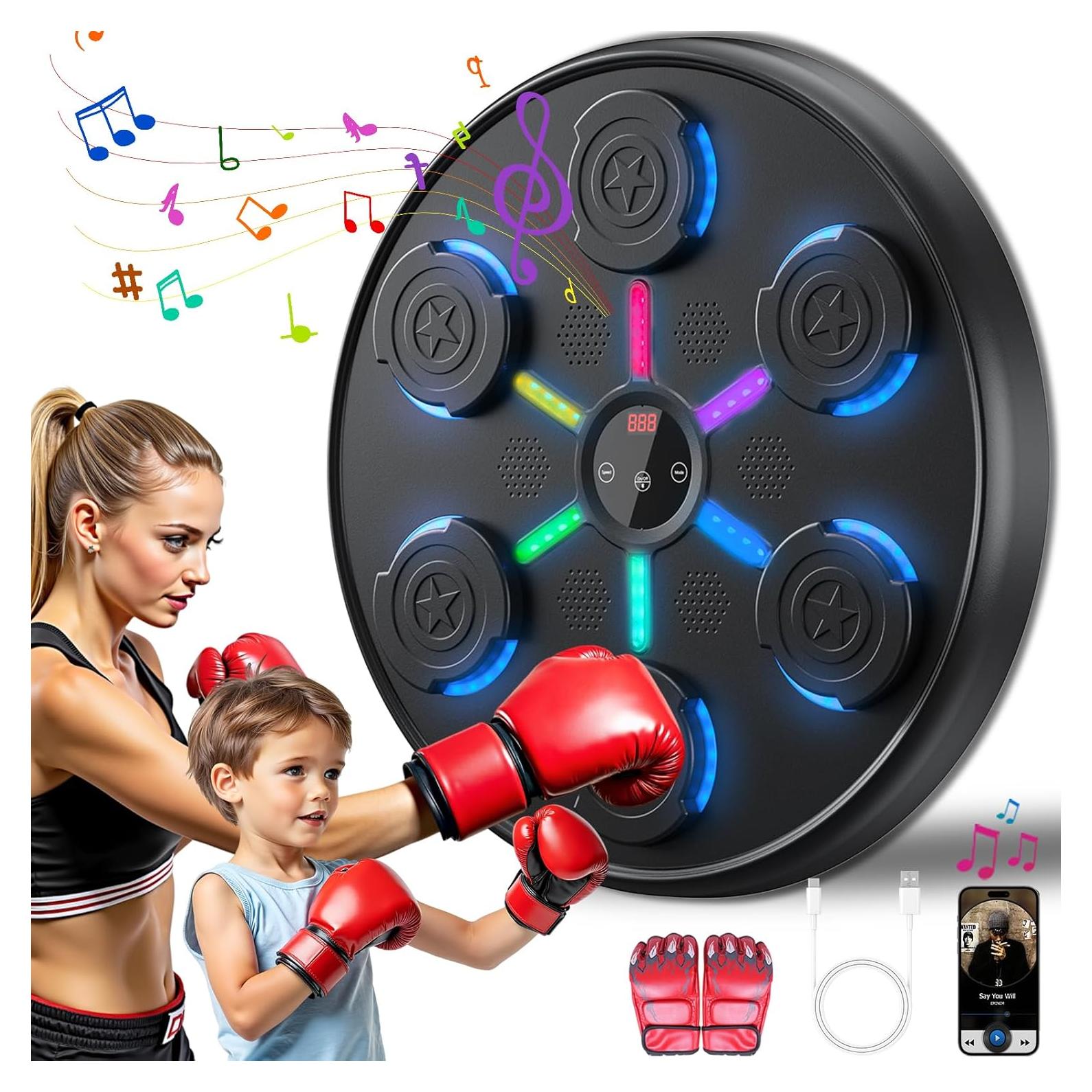 Máquina de Boxeo Musical Chexolab CX-YYQT con Guantes