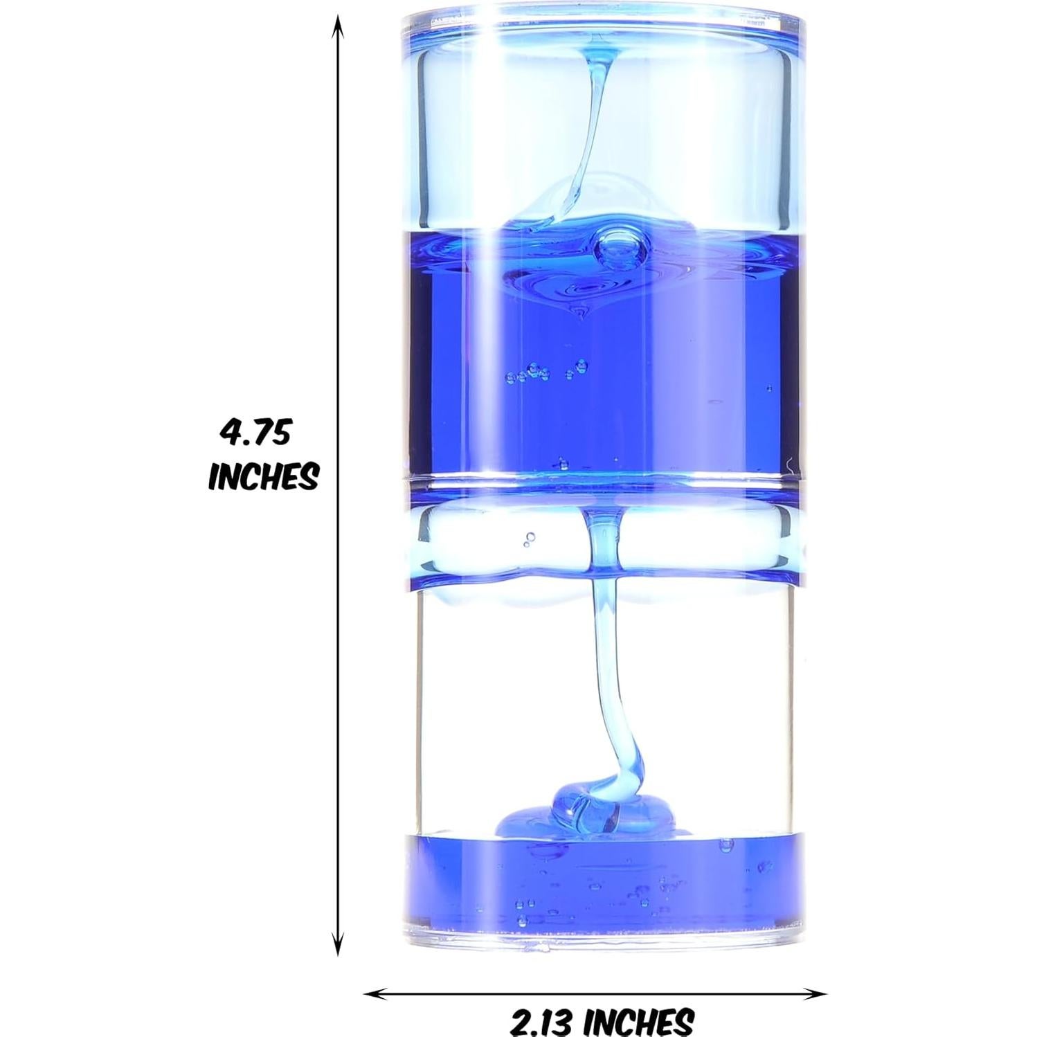 Tubo de Fluido PowerTRC Azul para Alivio del Estrés