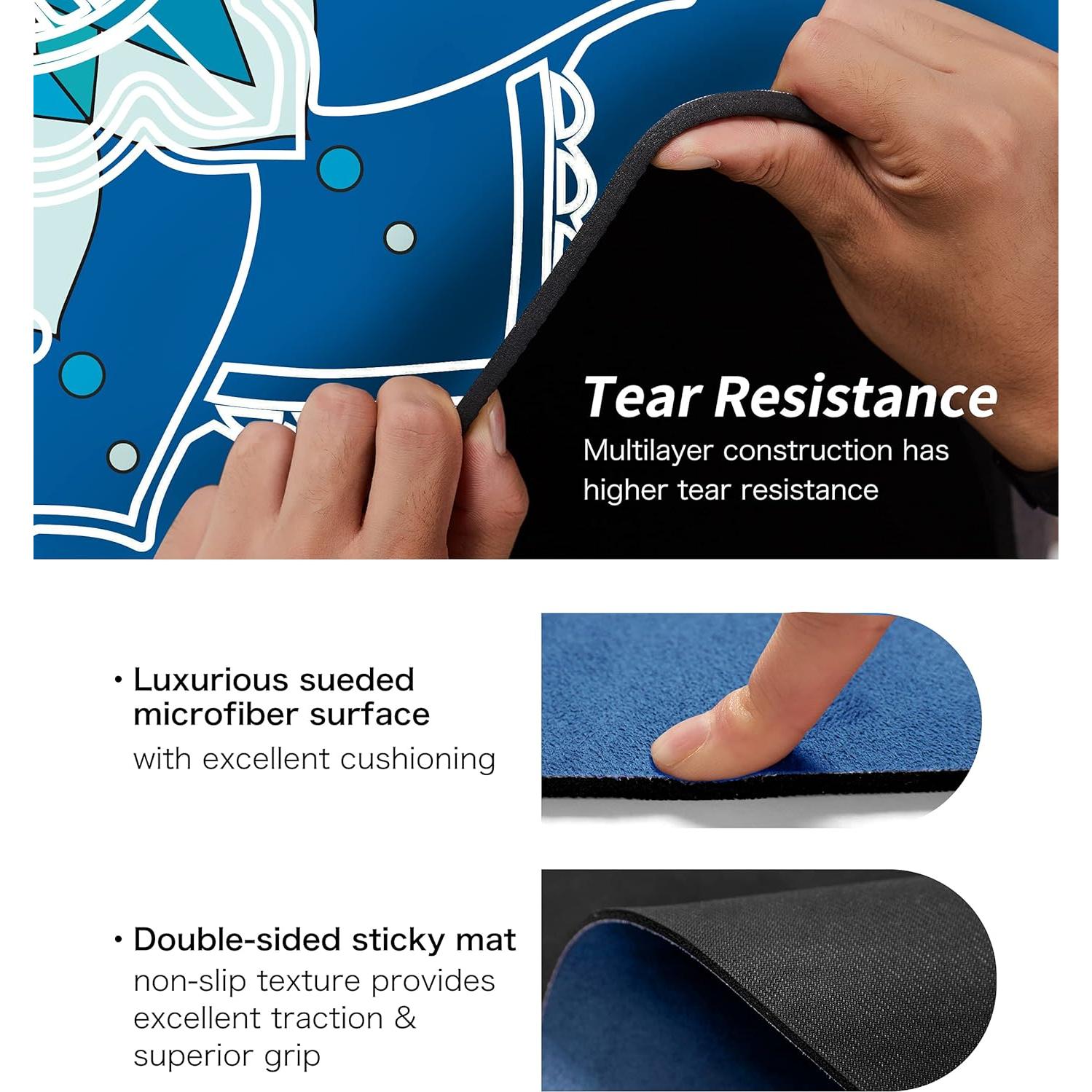 Alfombrilla de Yoga Redonda Keolorn 140cm Suede Antideslizante