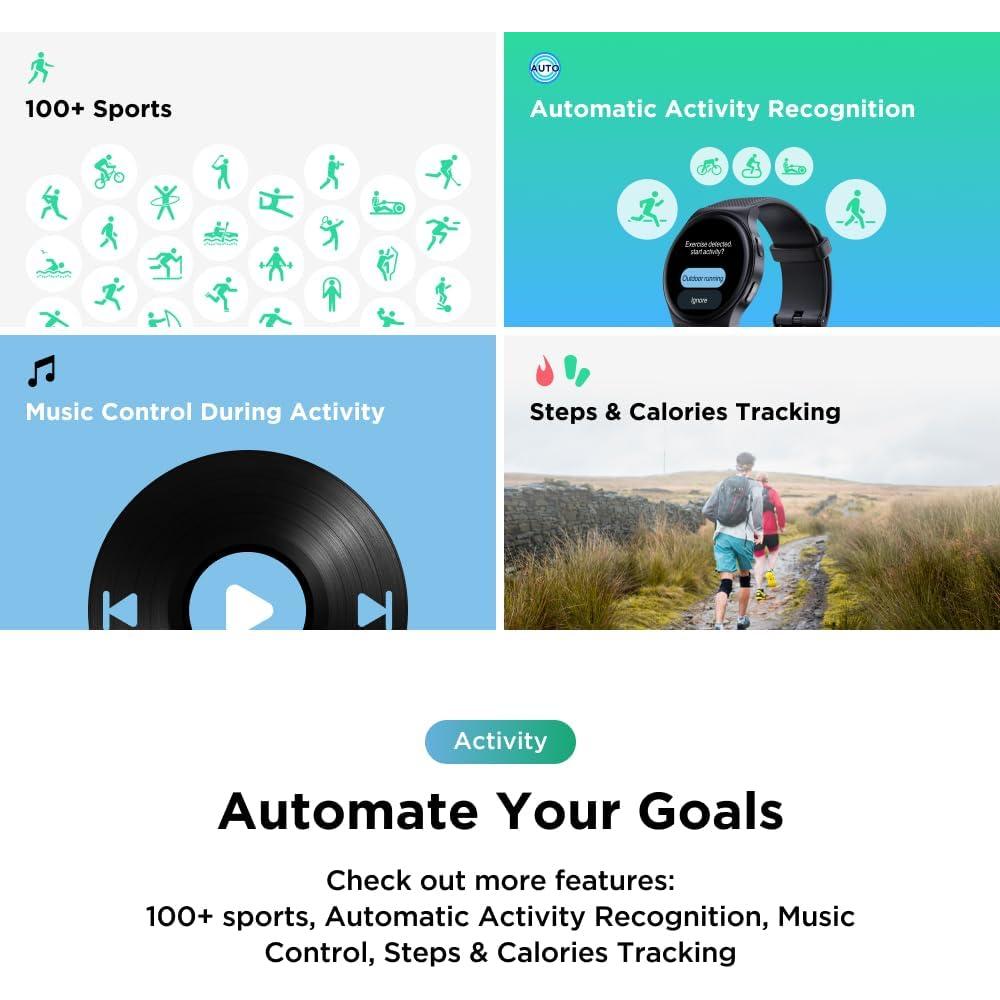 Reloj Inteligente Motorola Moto Watch 120 - AMOLED 10 días