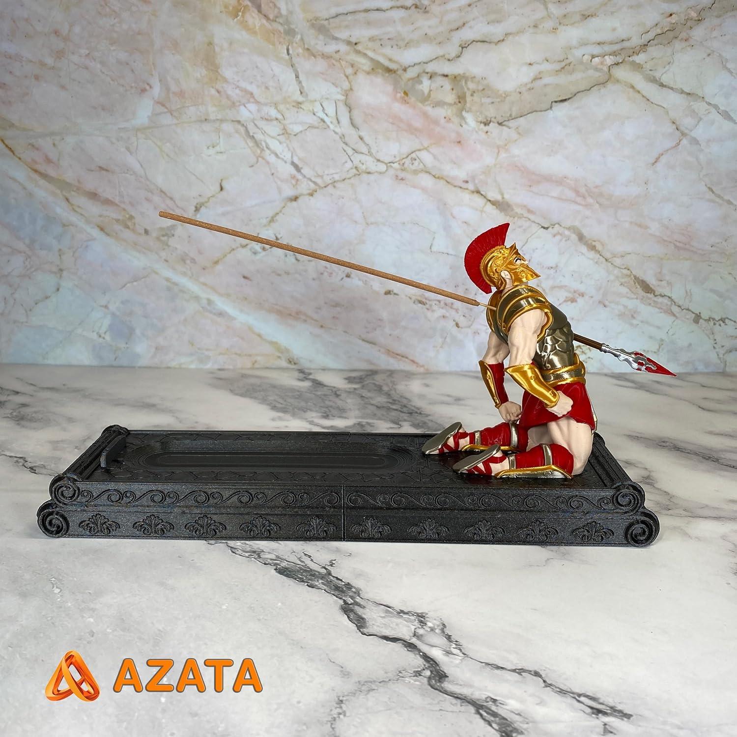 Soporte de Incienso Romano Azata - Caja de Cenizas 30.48x7.62cm