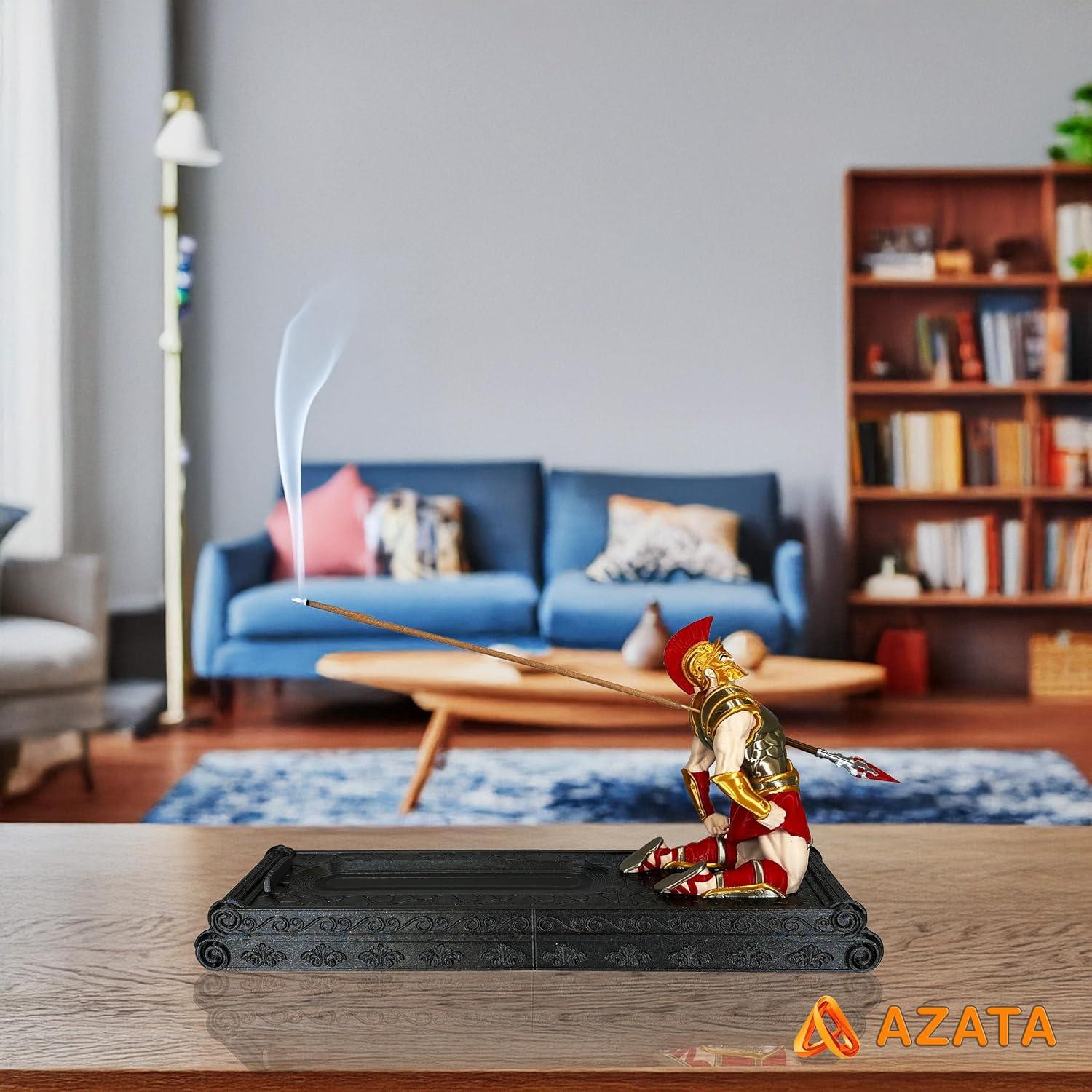 Soporte de Incienso Romano Azata - Caja de Cenizas 30.48x7.62cm