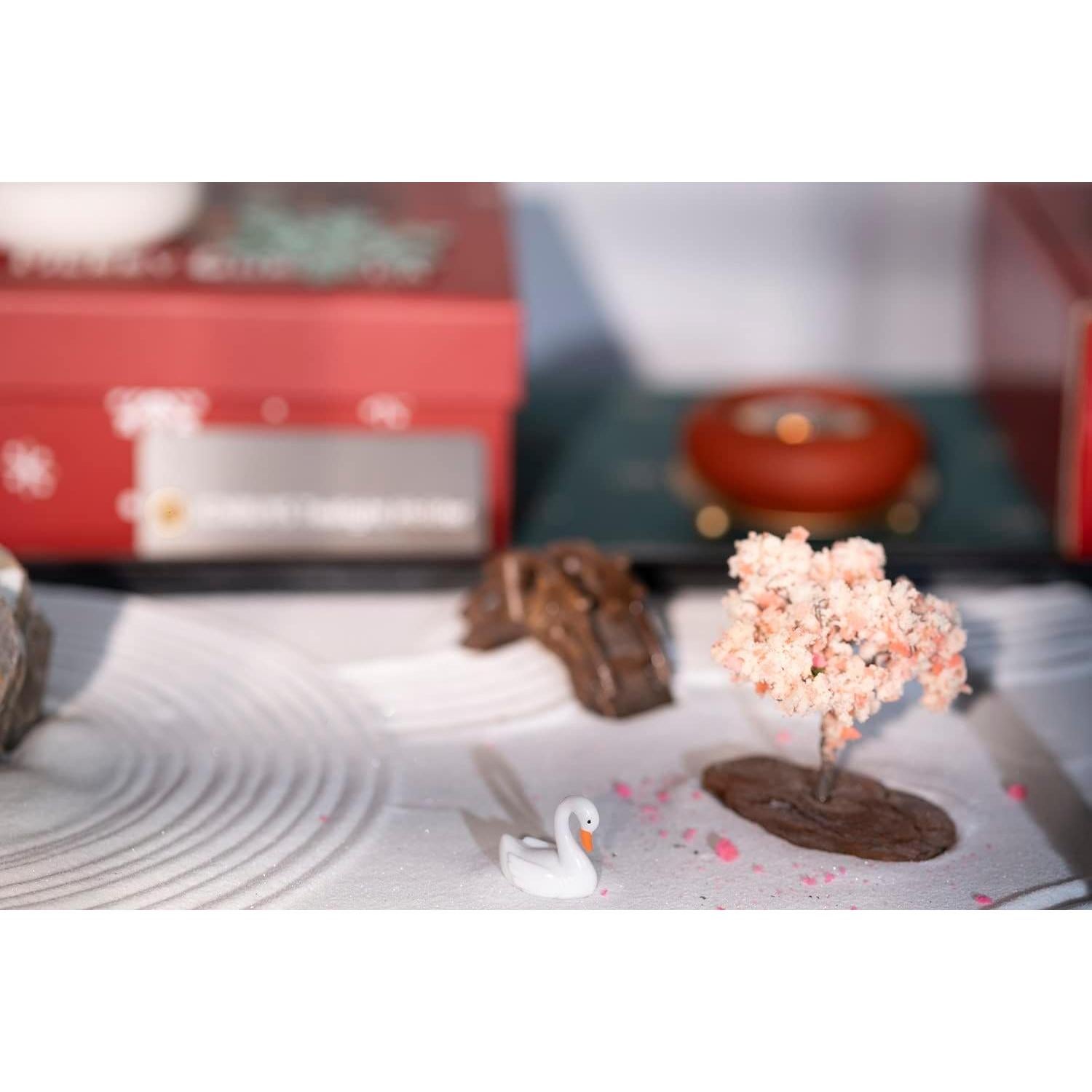 Jardín Zen ICNBUYS con Rastrillo y Base de Arena 30x24cm