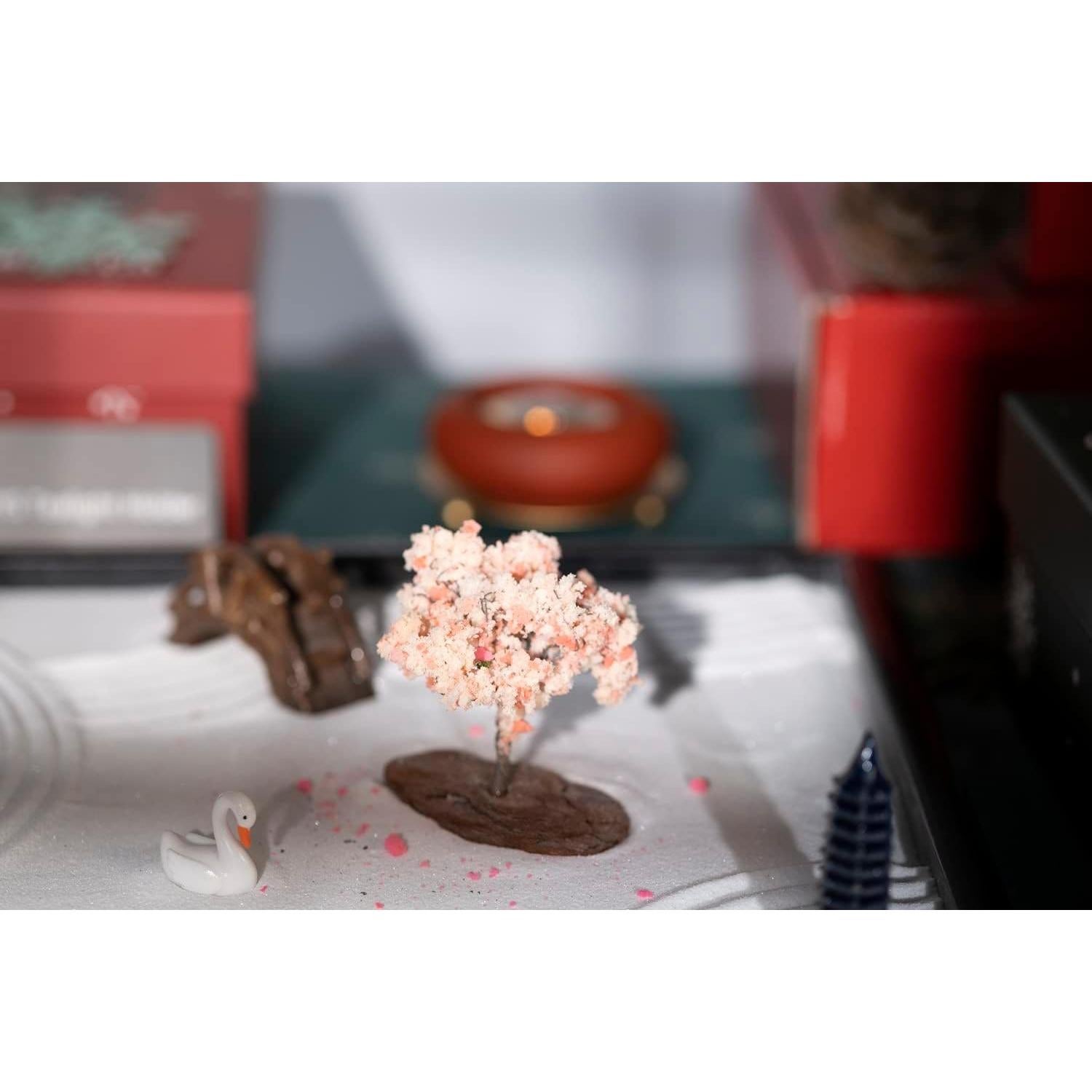 Jardín Zen ICNBUYS con Rastrillo y Base de Arena 30x24cm