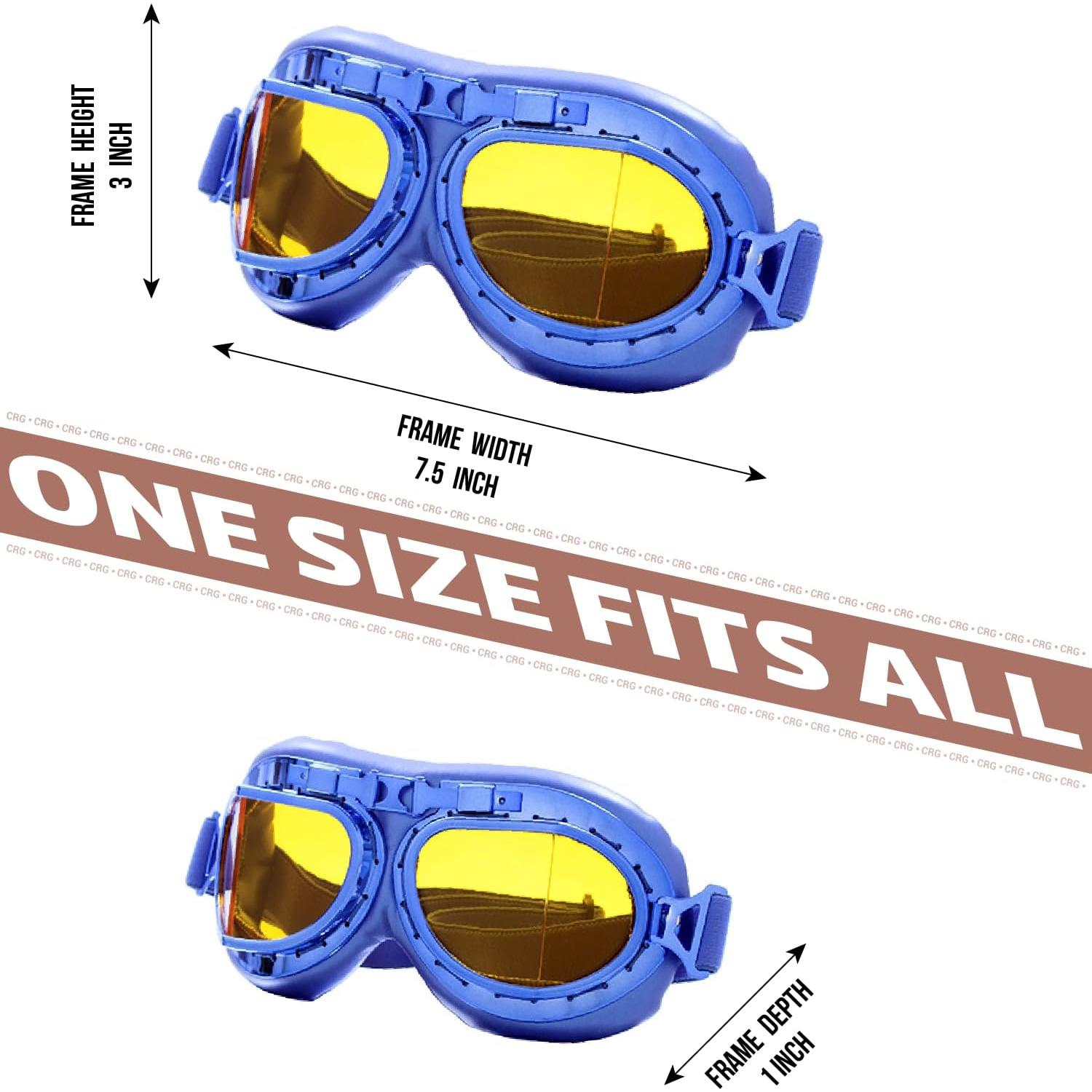 Gafas de Motocicleta CRG Sports T08 UV Protección Antivaho