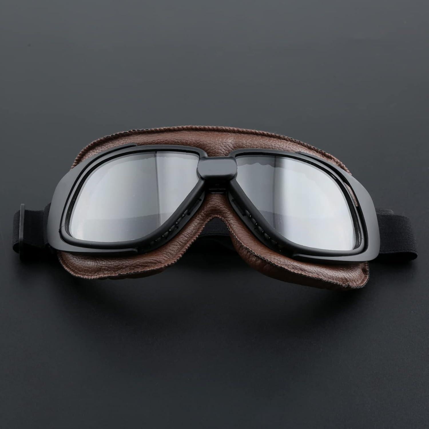Gafas de Moto MUXSAM Vintage Antivaho para ATV y Off Road