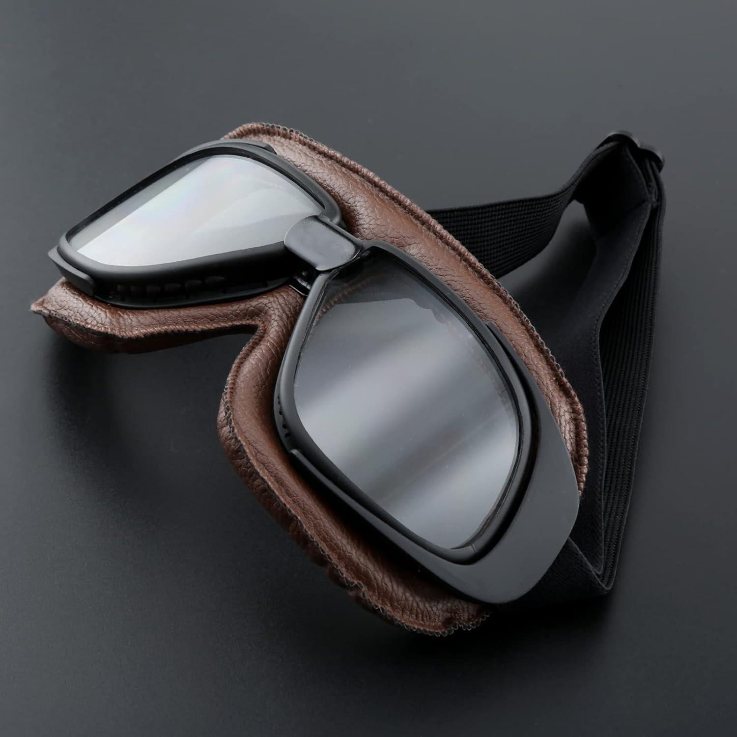 Gafas de Moto MUXSAM Vintage Antivaho para ATV y Off Road