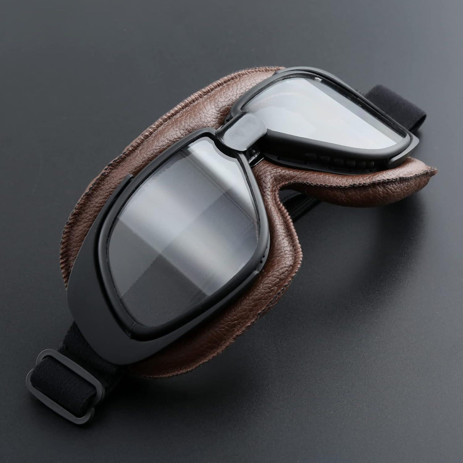 Gafas de Moto MUXSAM Vintage Antivaho para ATV y Off Road