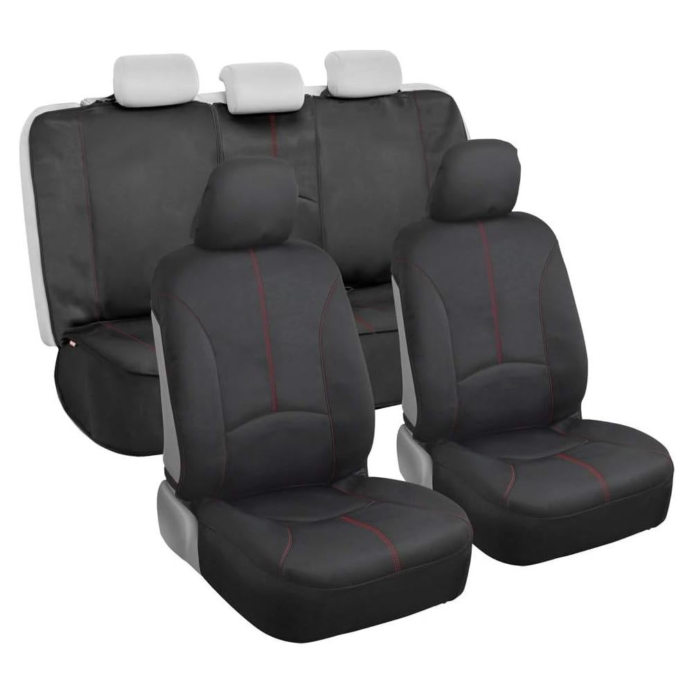 Cubiertas de Asiento Impermeables Motor Trend SpillGuard - Juego Completo