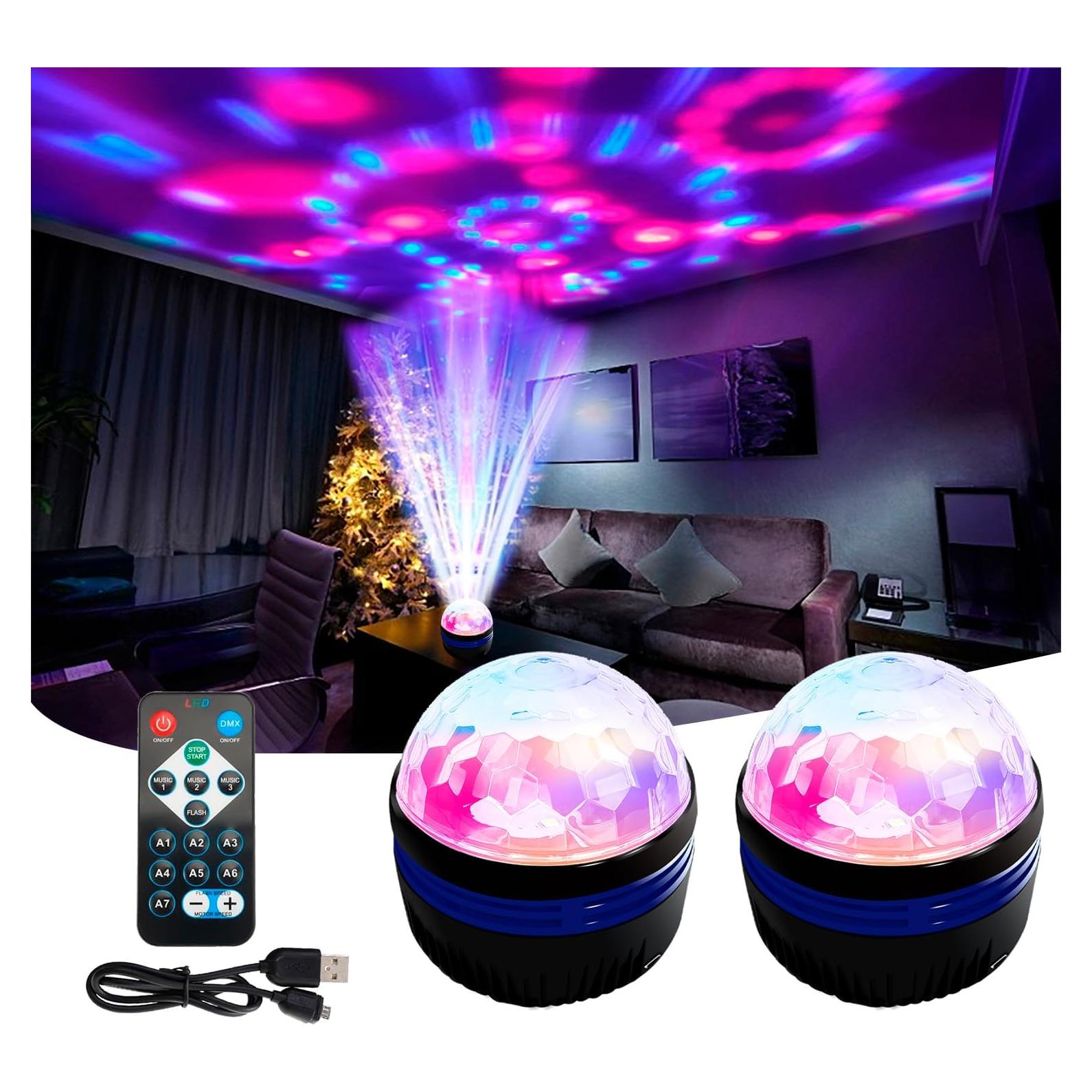 Proyector de Aurora LED 2 en 1 Luces del Norte 14 Efectos