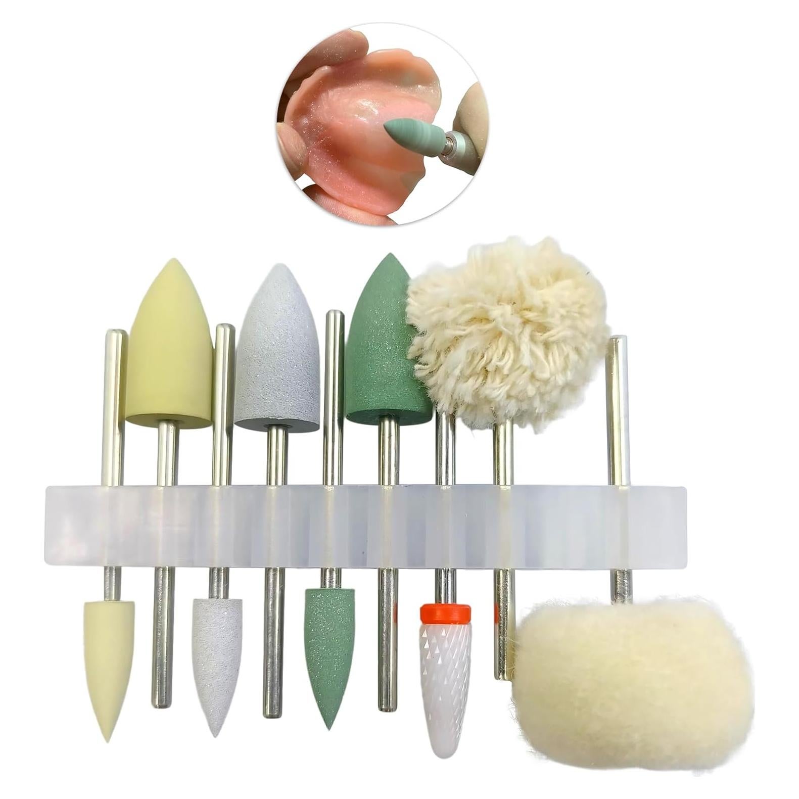 Juego de Cabezas de Pulido LadaBe - 5 Piezas para Abrillantar