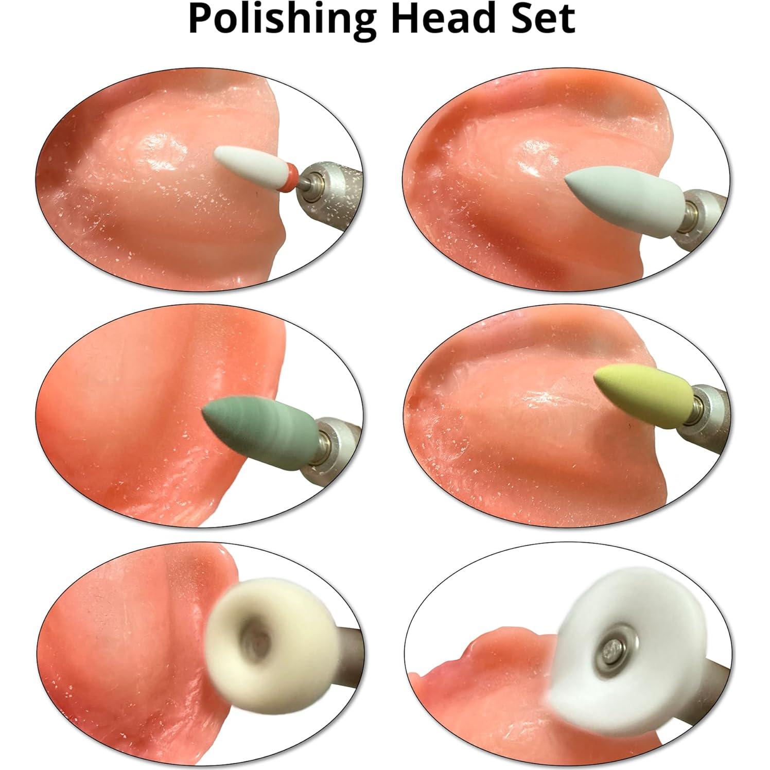 Juego de Cabezas de Pulido LadaBe - 5 Piezas para Abrillantar
