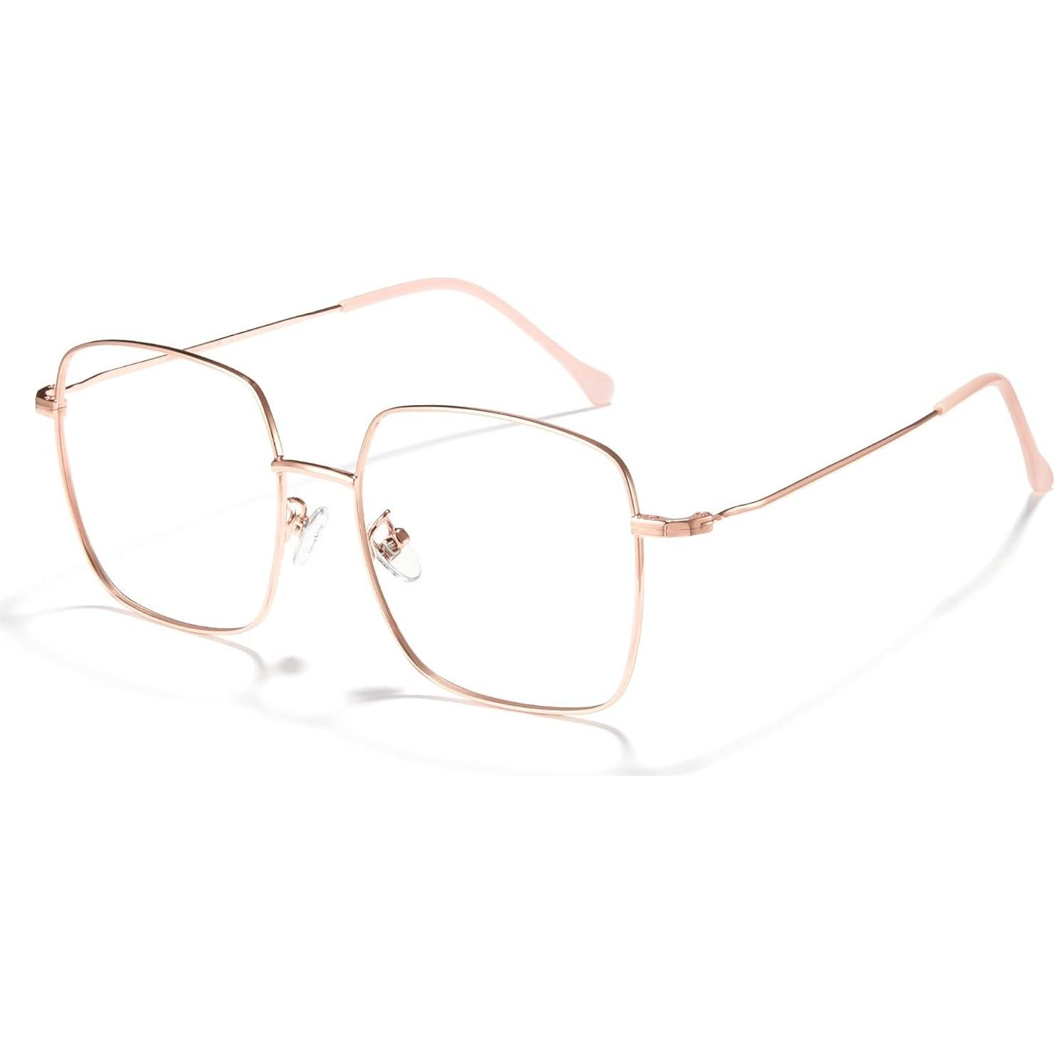 Gafas de Bloqueo de Luz Azul Cyxus Cuadradas Retro Metal