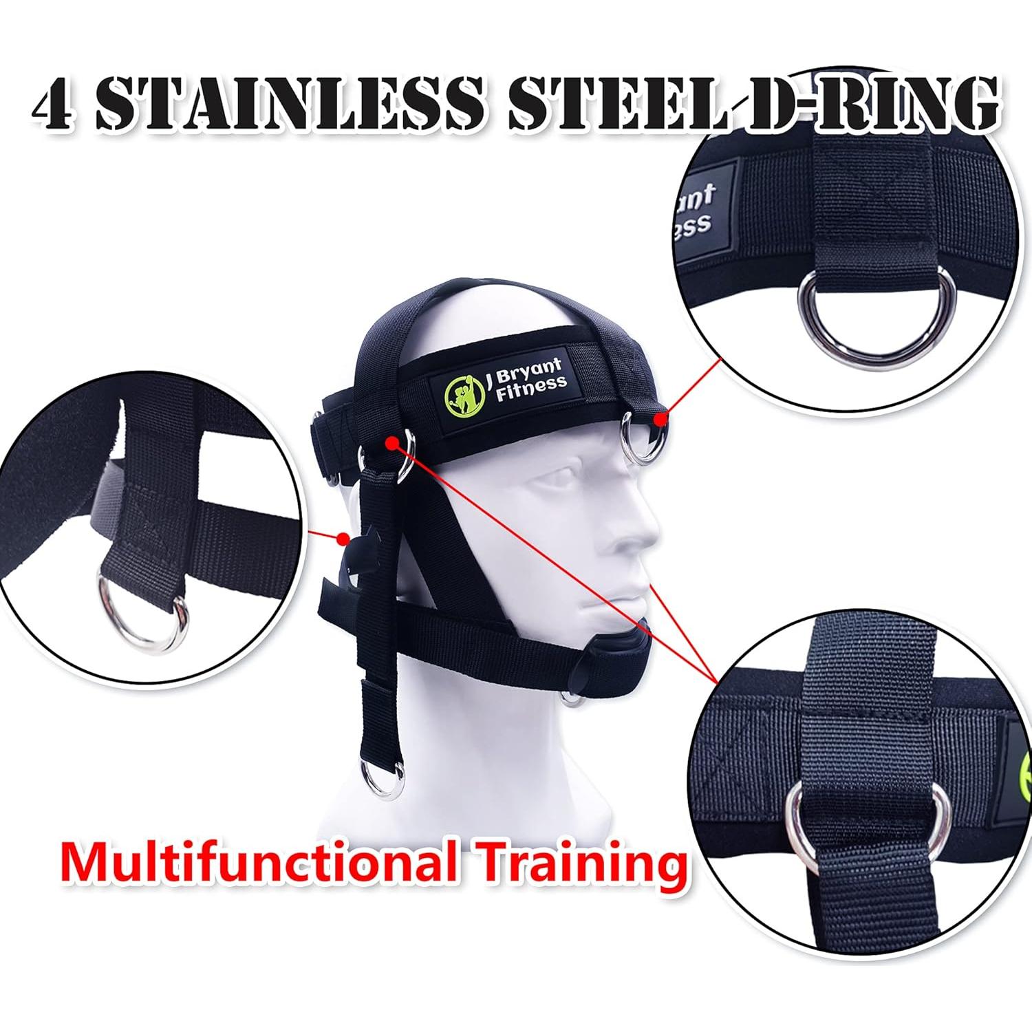 Arnés de Cuello con Pesas J Bryant Ajustable Nylon 80cm