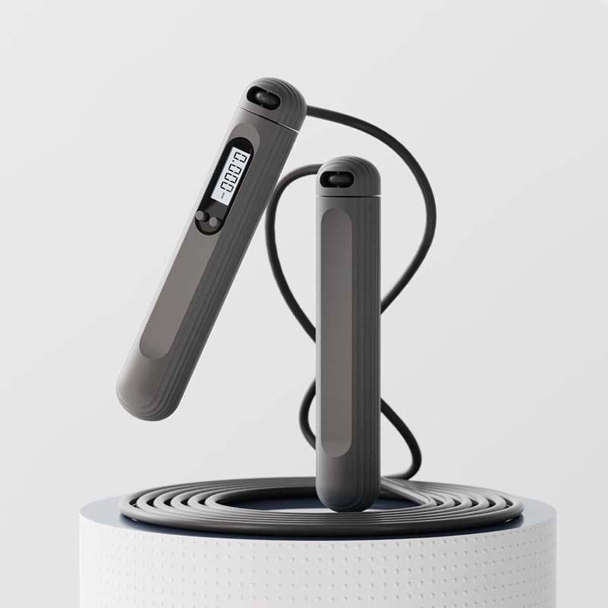 Cuerda de Salto Inalámbrica BAOKAGD con Contador Digital Ajustable