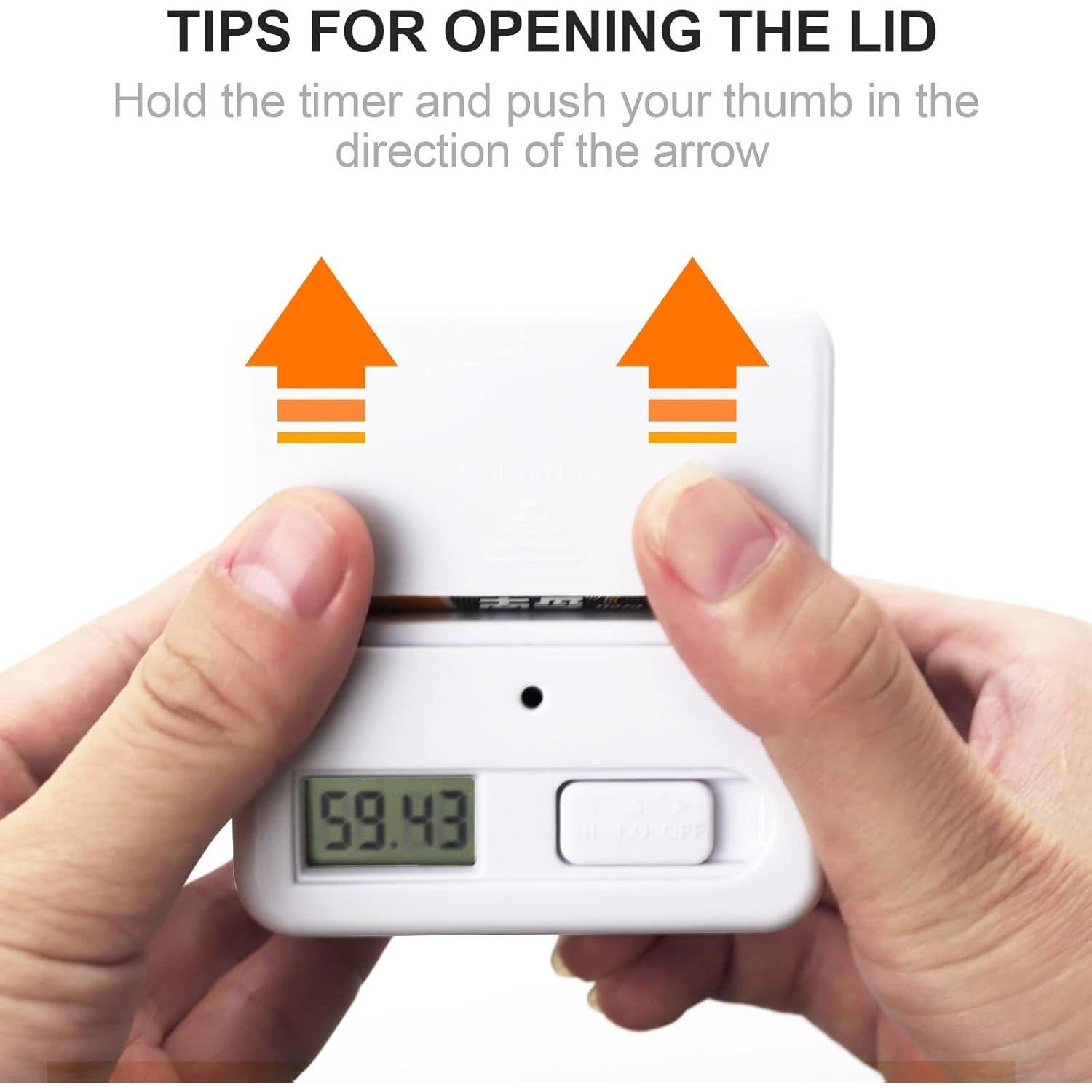 Temporizador Cubo Feilifan Negro 1-3-5-10 Minutos