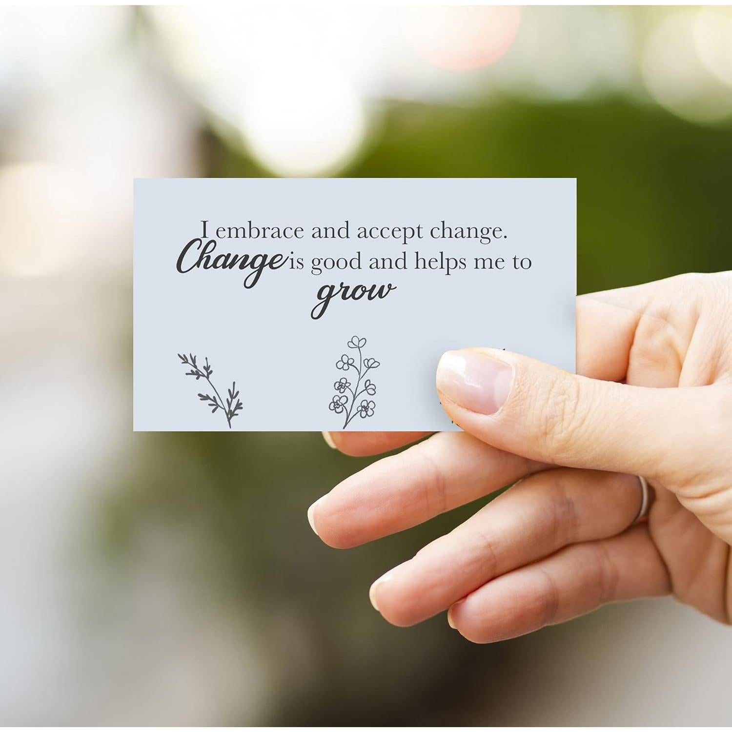 100 Tarjetas de Afirmación BRYTEFY para Meditación y Estrés