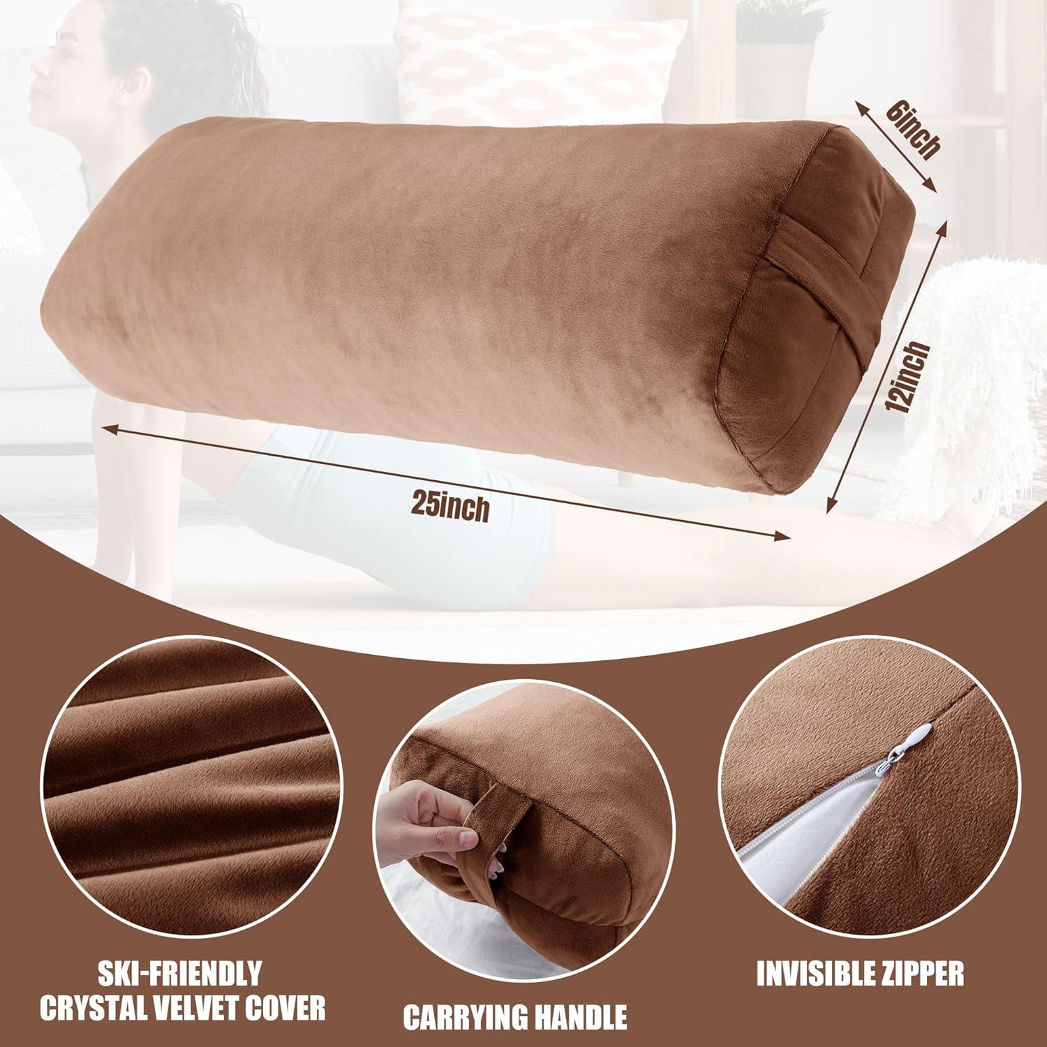 Almohada de Yoga HOMBYS YOGA241125 Espuma Desmenuzada 69.85x25.91cm