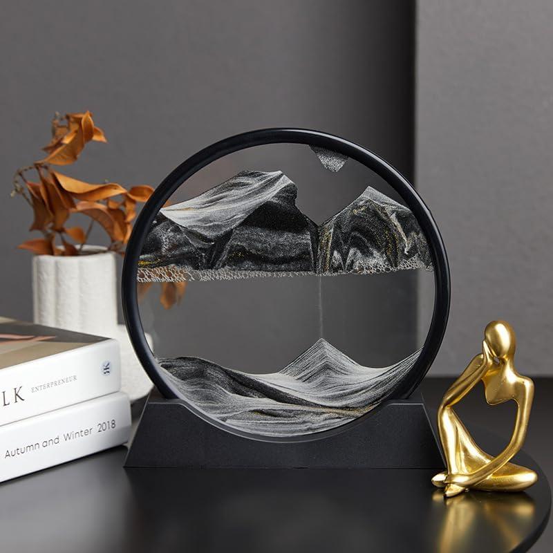 Arte de Arena en Movimiento AzureLeap 30.48 cm Negro 3D