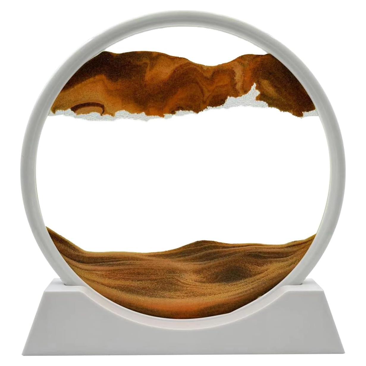 Arte de Arena Dinámico 30.48 cm Amarillo AzureLeap Decoración