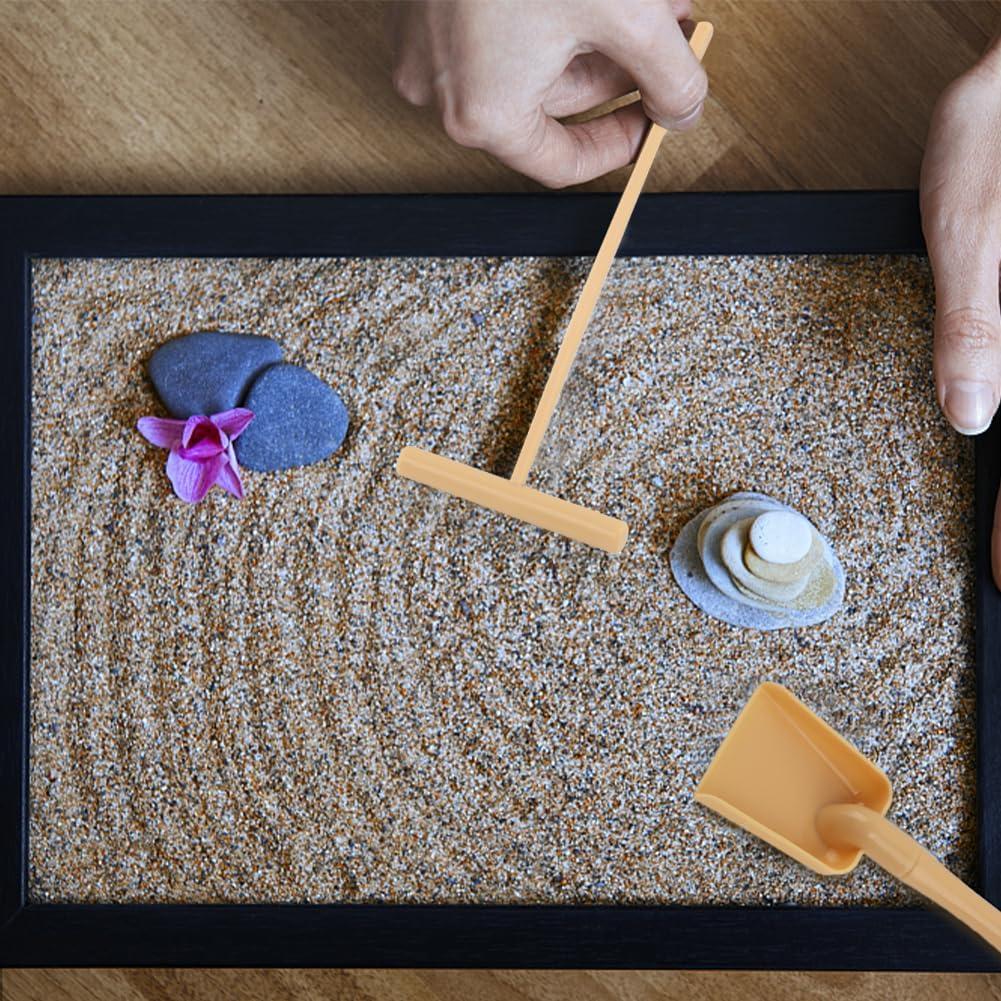 Juego de Herramientas de Jardín Zen SYCOOVEN 6 Piezas Plástico