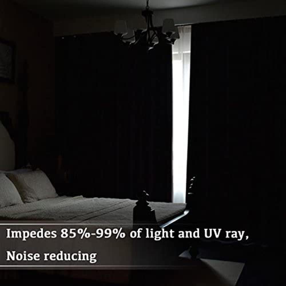 Cortinas Blackout Turquoize 2 Paneles 42x54 cm Hierba Marina