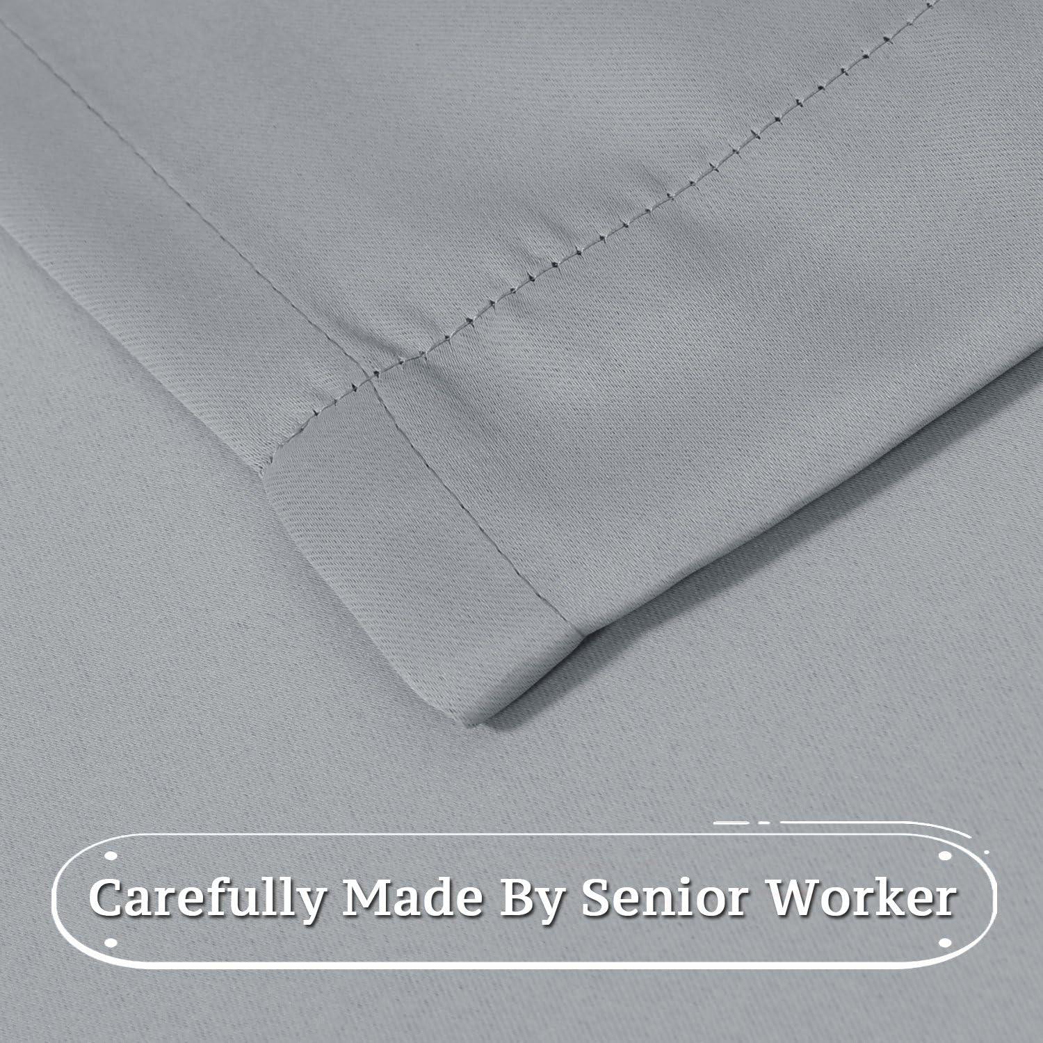 Cortinas Blackout Turquoize 2 Paneles 132x182 cm Gris Paloma