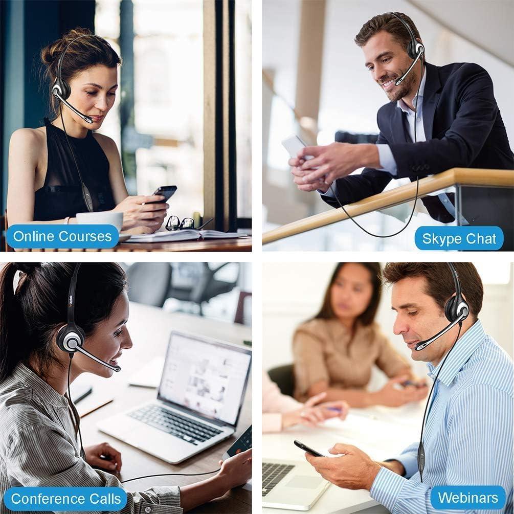 Auricular Wantek A600F-3.5 con micrófono cancelador de ruido