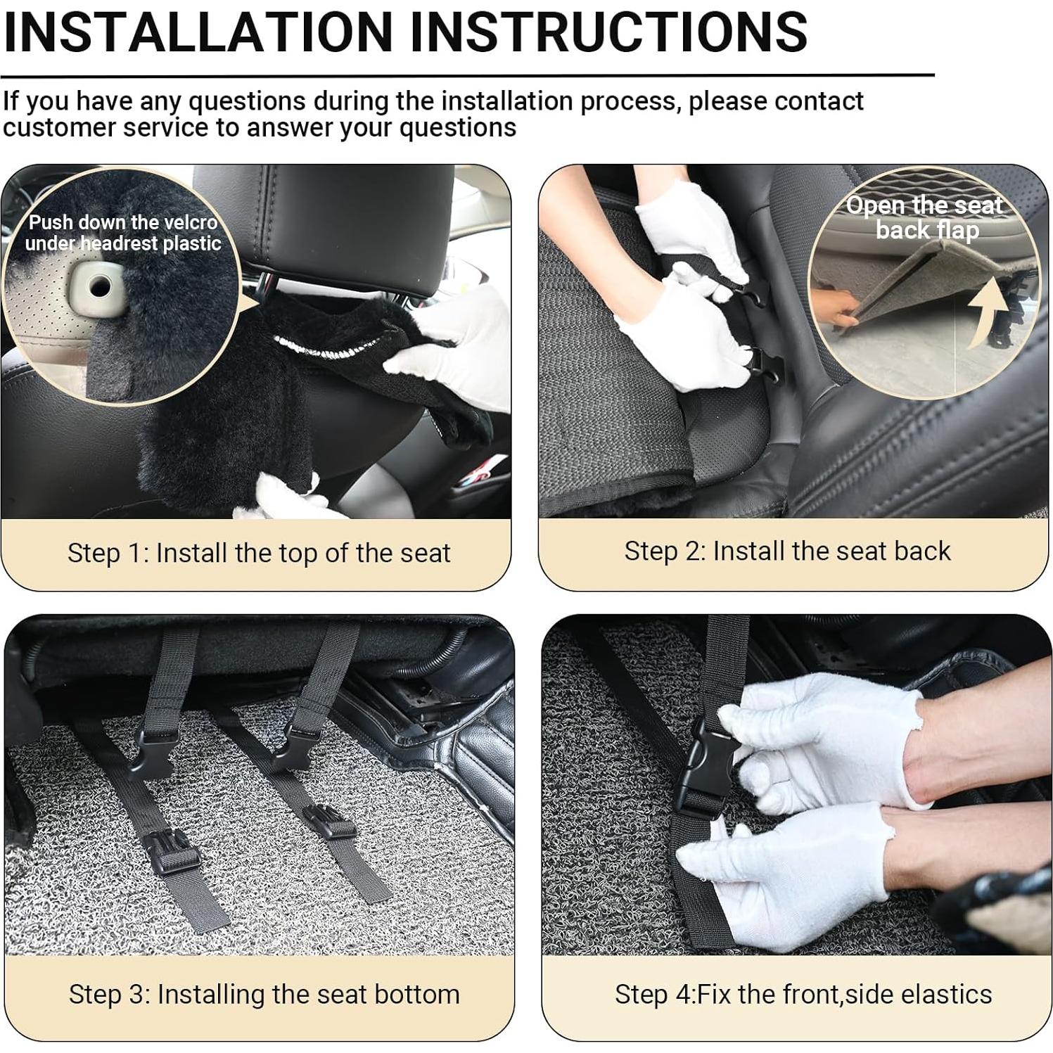 Cubierta de Asiento Aegis de Piel de Oveja Merino Carbón