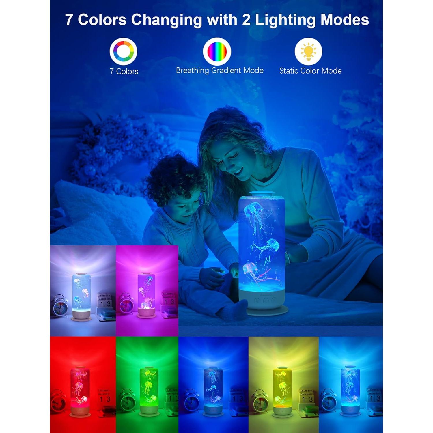 Lámpara de Medusa LED Eyesound 2.5L con Control de Color