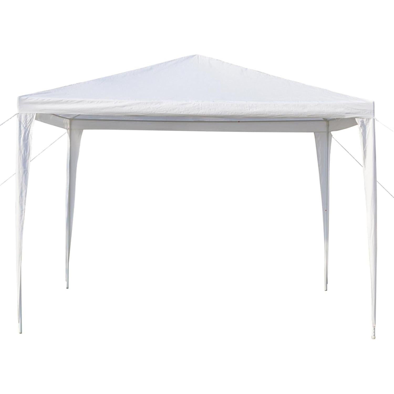 Carpa Plegable 3 Paredes Laterales MELOOLM 3x3m Blanca